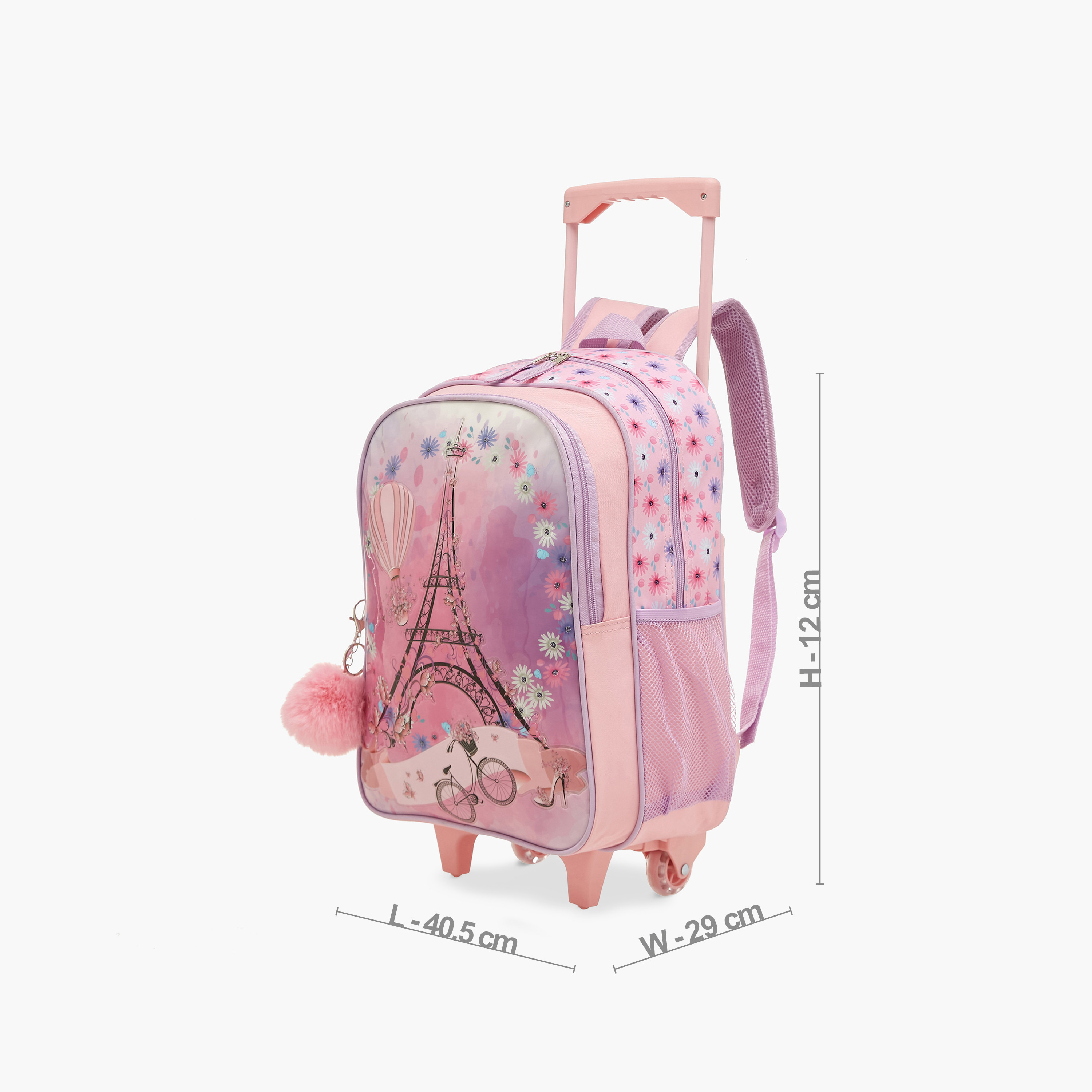 طقم شنطة ظهر ترولي بطبعات 5-Piece قطع من جونيورز - 16 بوصة-school-bagsandbackpacks-sets-image-3