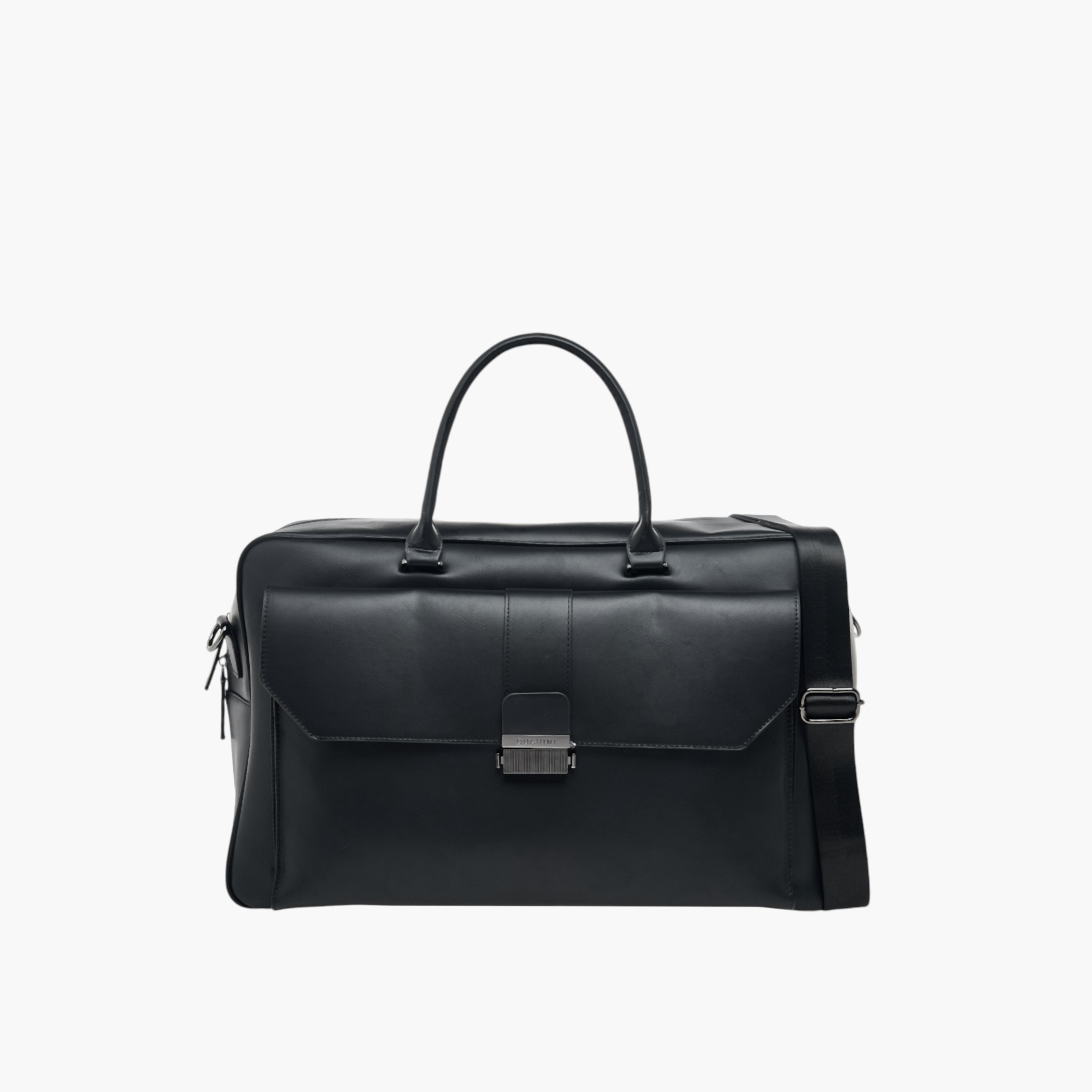 شنطة دافل سادة بحزام قابل للفصل وسحاب إغلاق من دوتشيني-travel-luggagesandbags-dufflebags-image-9