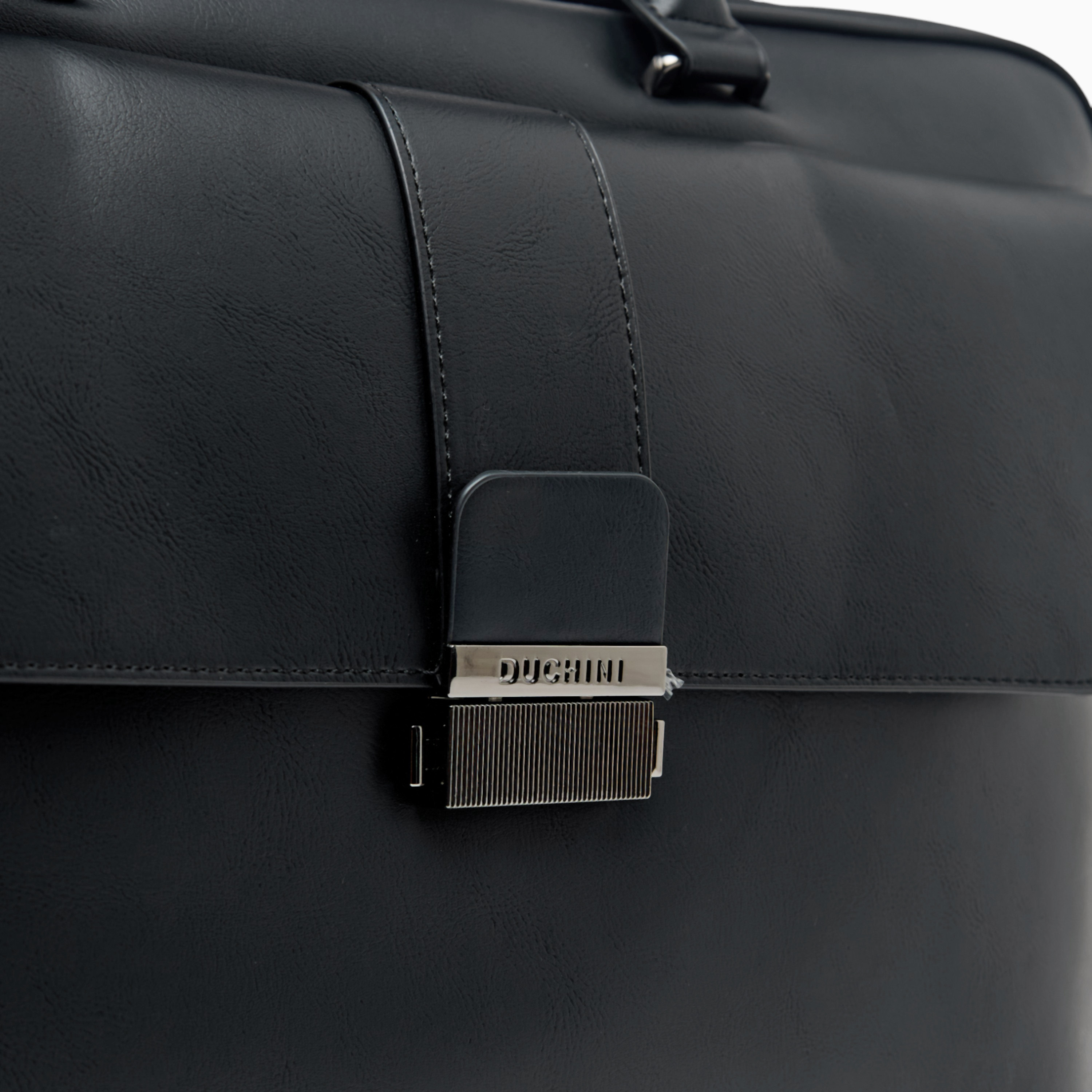 شنطة دافل سادة بحزام قابل للفصل وسحاب إغلاق من دوتشيني-travel-luggagesandbags-dufflebags-image-12