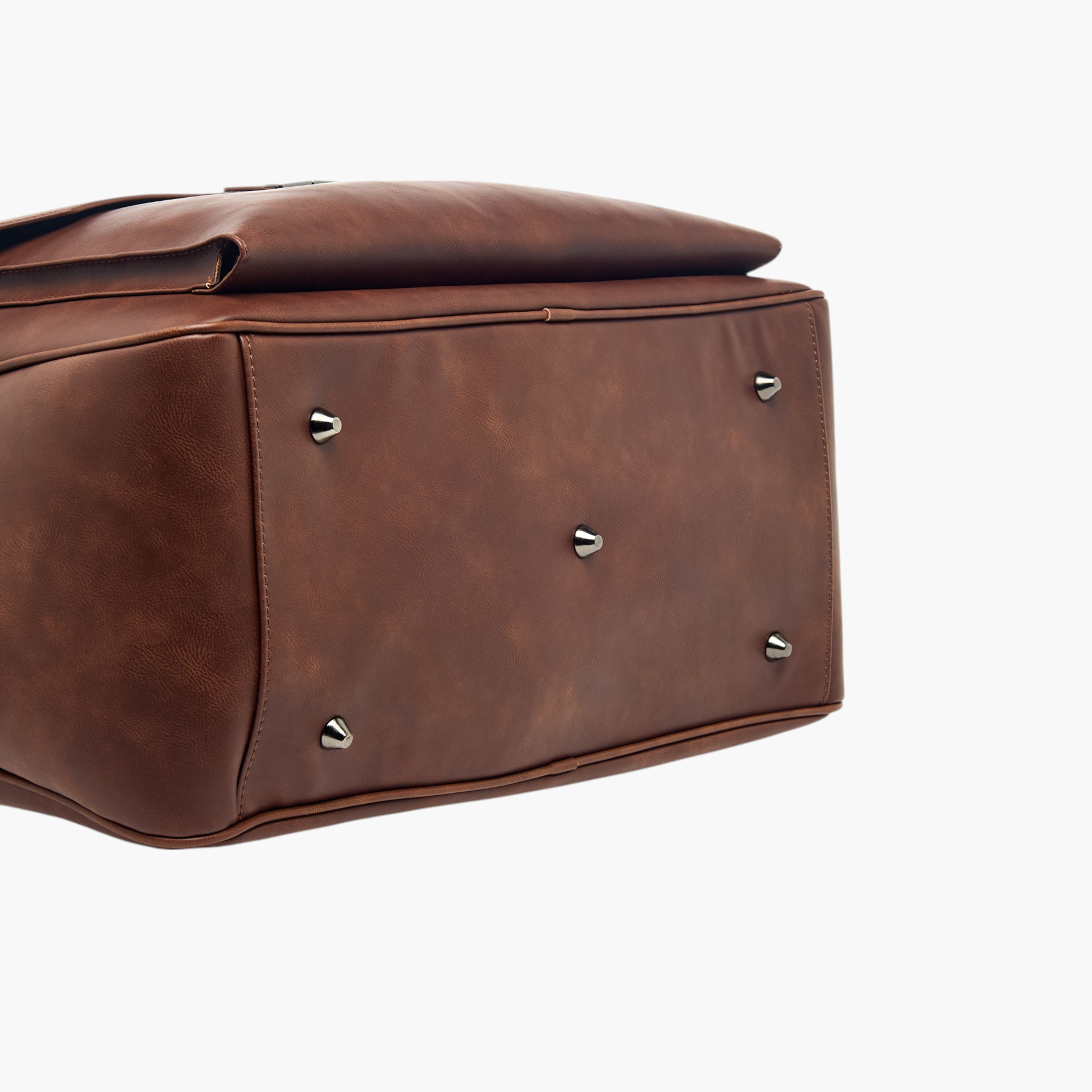 شنطة دافل سادة بحزام قابل للفصل وسحاب إغلاق من دوتشيني-travel-luggagesandbags-dufflebags-image-7