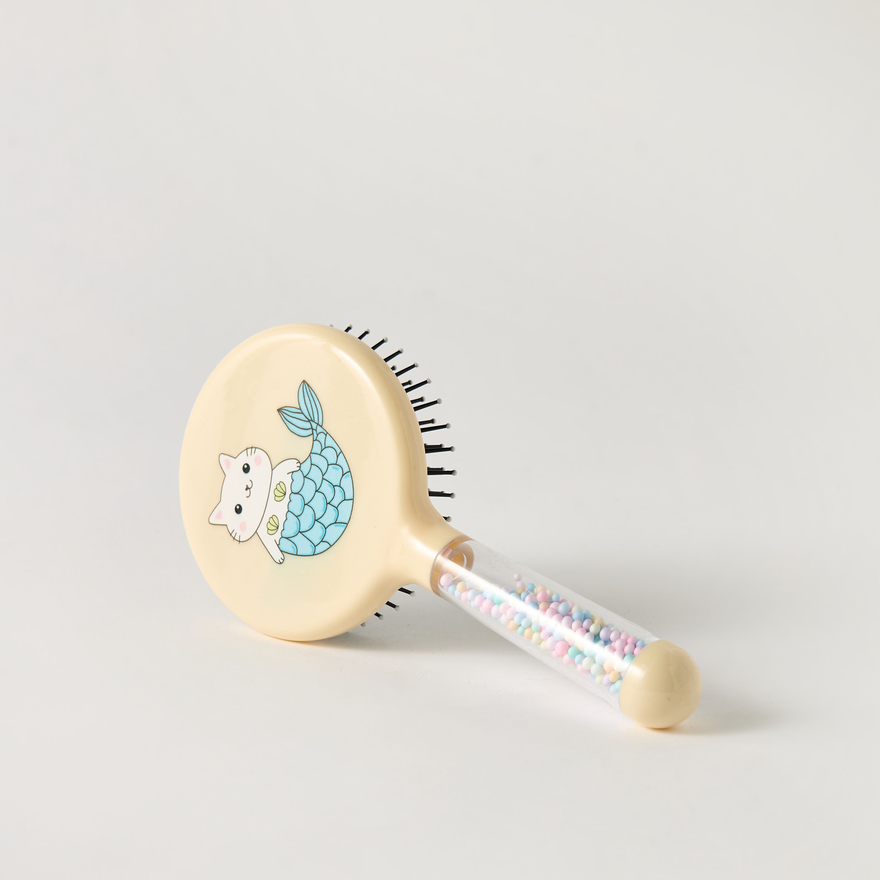 Cat Print Round-Shaped Paddle Hair Brush-beautyandpersonalcare-hair-stylingtools-hairbrushesandcombs-image-1