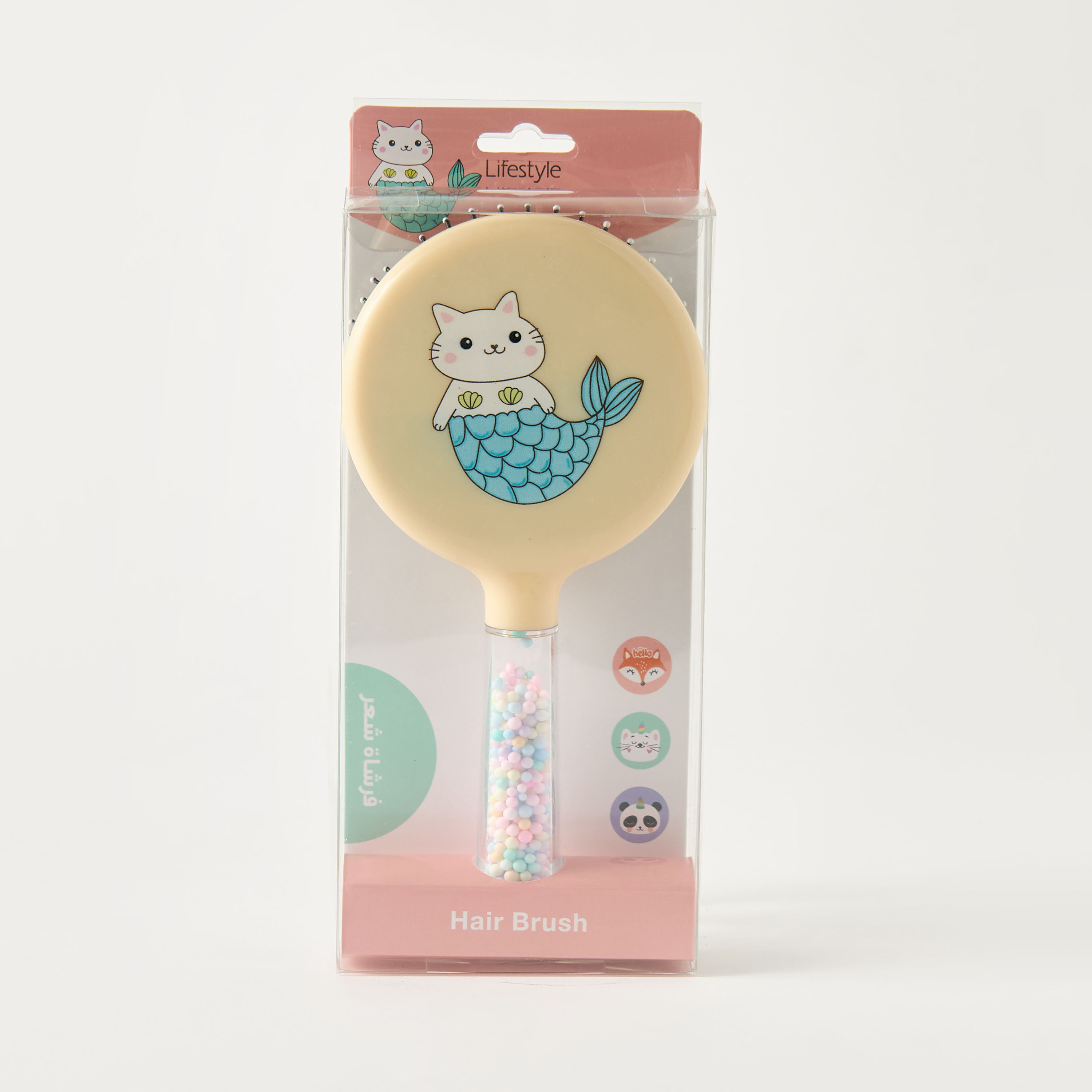 Cat Print Round-Shaped Paddle Hair Brush-beautyandpersonalcare-hair-stylingtools-hairbrushesandcombs-image-5