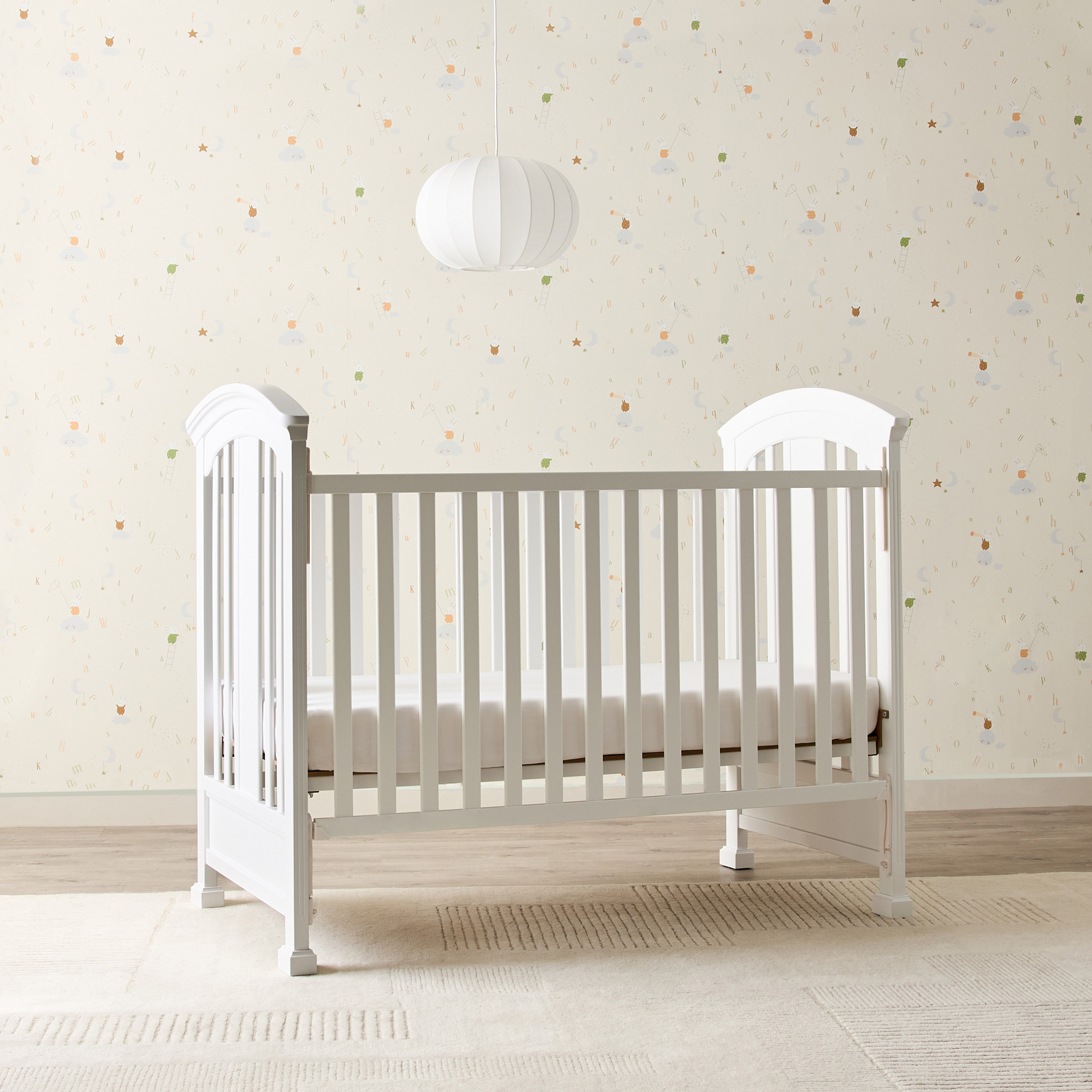 Giggles Azalea Luxe Crib with Adjustable Height-baby-nursery-furniture-cribsandbeds-babycribs-image-3