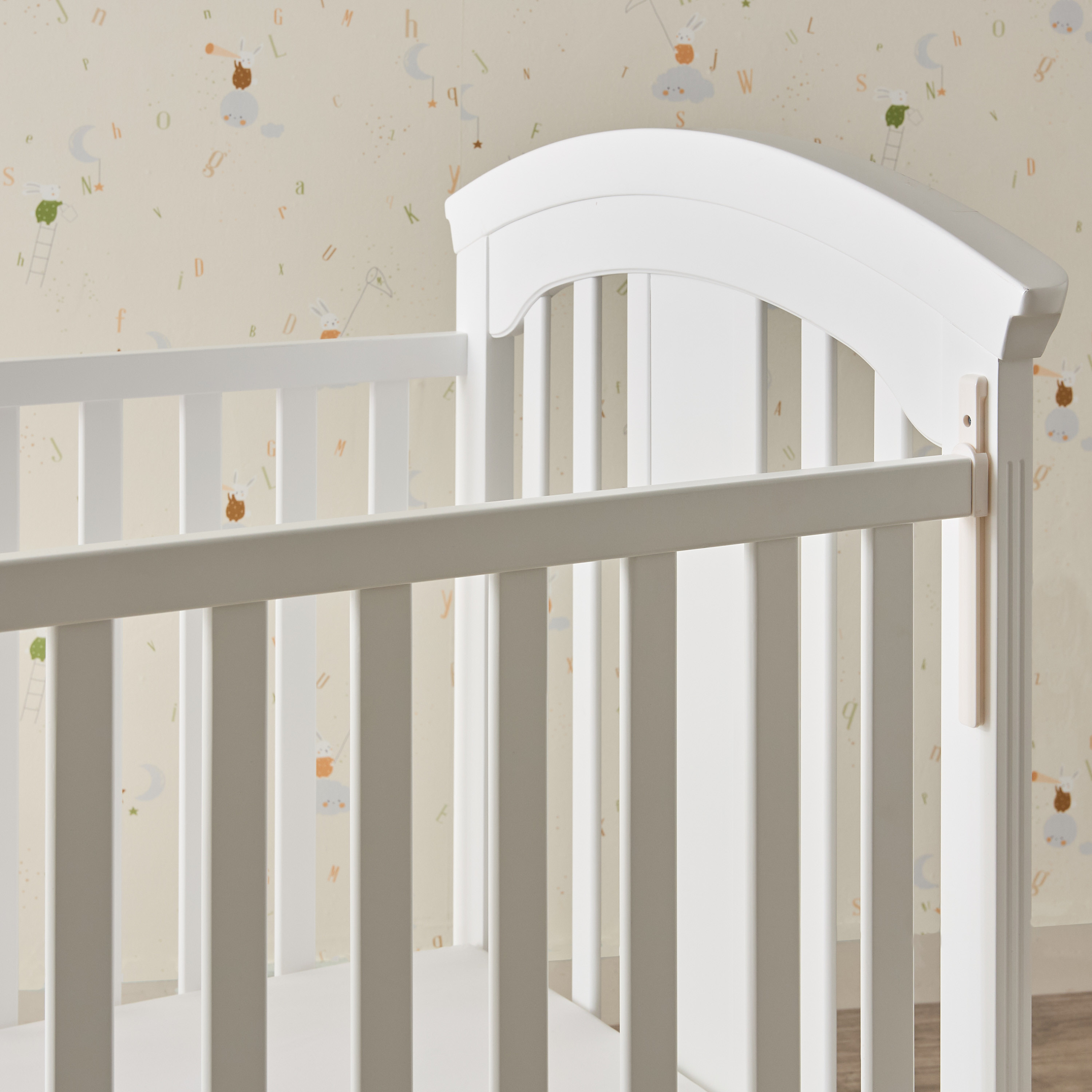 Giggles Azalea Luxe Crib with Adjustable Height-baby-nursery-furniture-cribsandbeds-babycribs-image-7