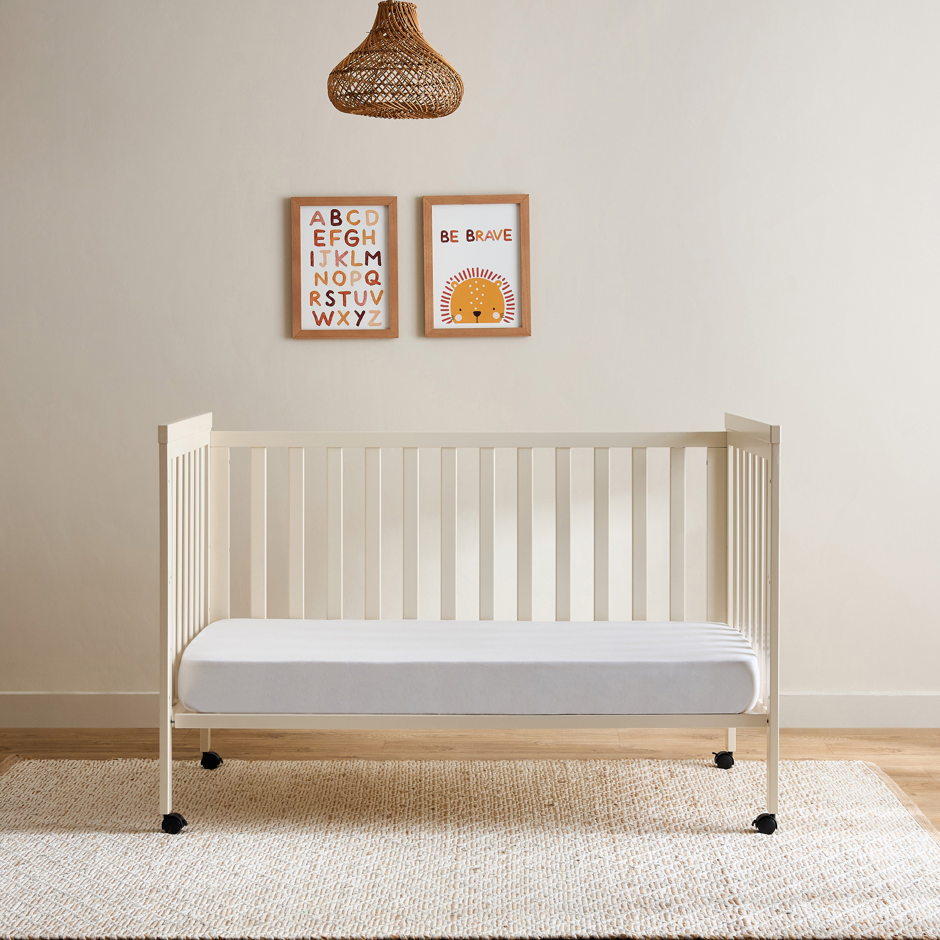 Juniors Oliver deluxe crib with wheels-baby-nursery-furniture-cribsandbeds-babycribs-image-5