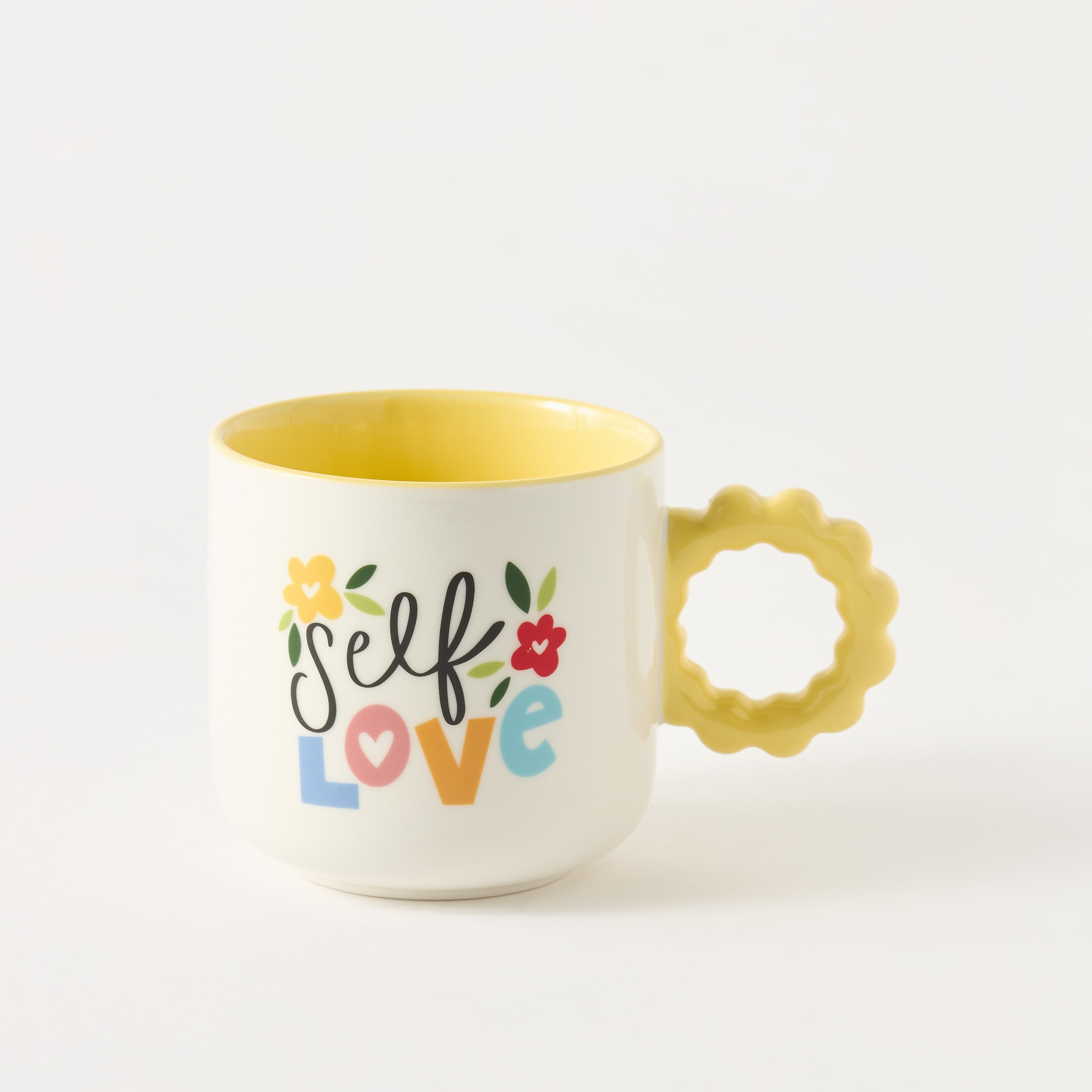 Slogan Print Ceramic Mug - 320 ml-household-dining-teaandcoffee-mugsandcups-image-1