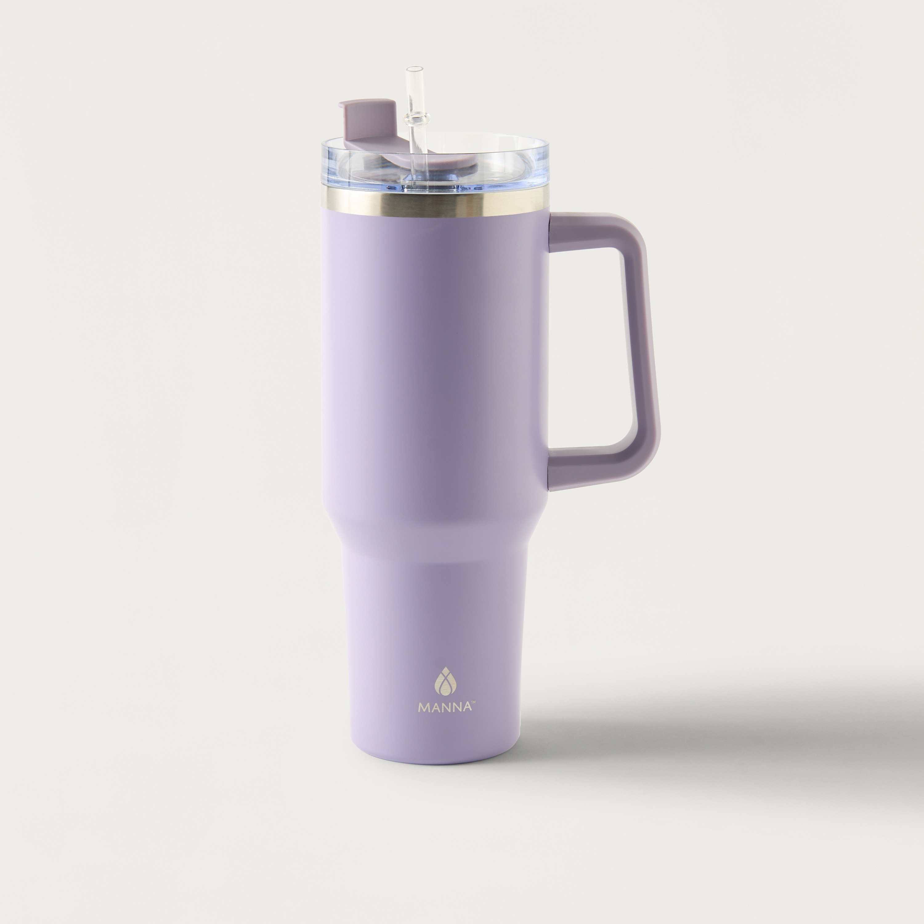 Manna Printed Stainless Steel Sipper Bottle with Handle and Lid - 1 L-household-dining-teaandcoffee-travelmugsandsippers-image-1