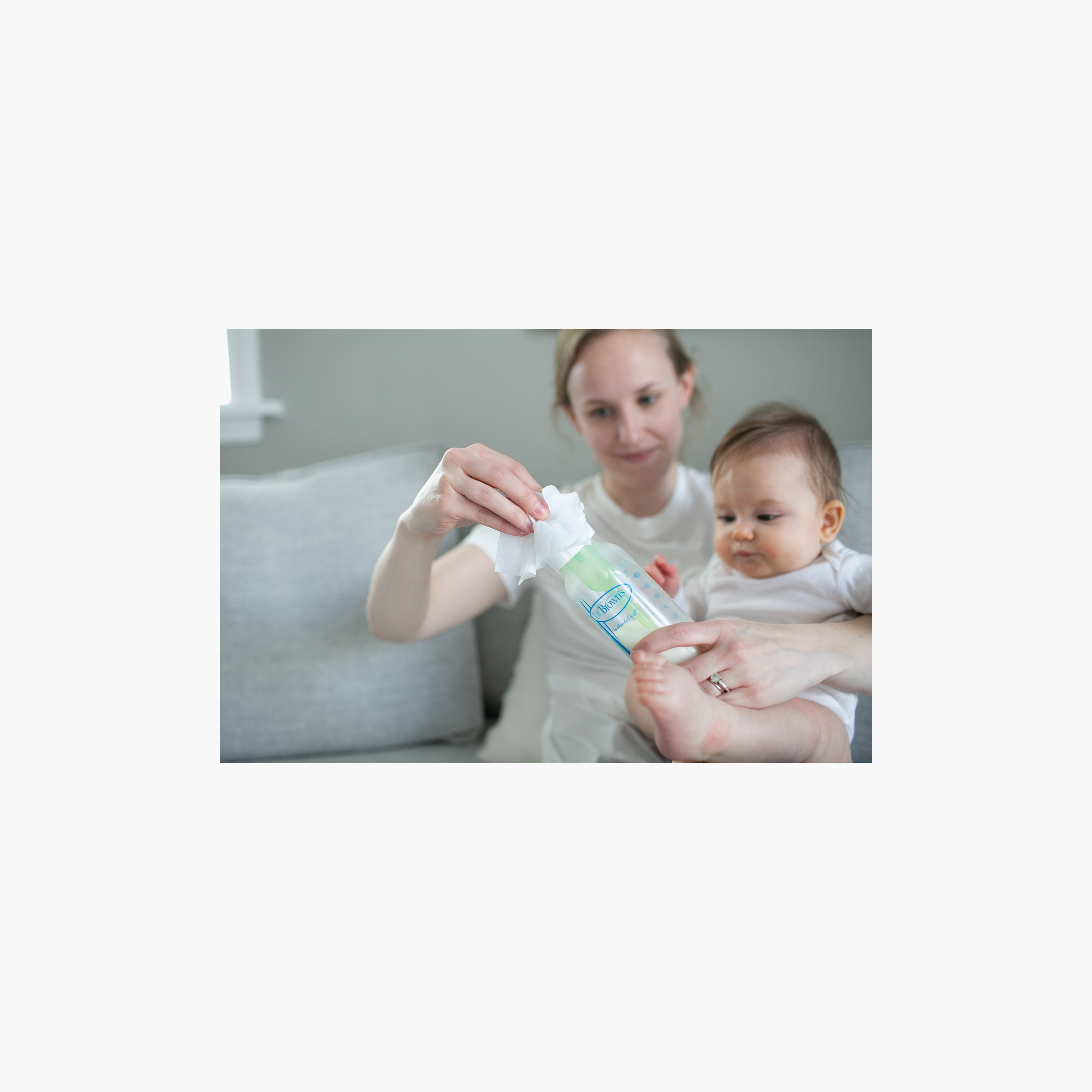 Dr. Brown's 40-Piece Pacifier & Bottle Wipes-baby-diapering-babywipes-image-2