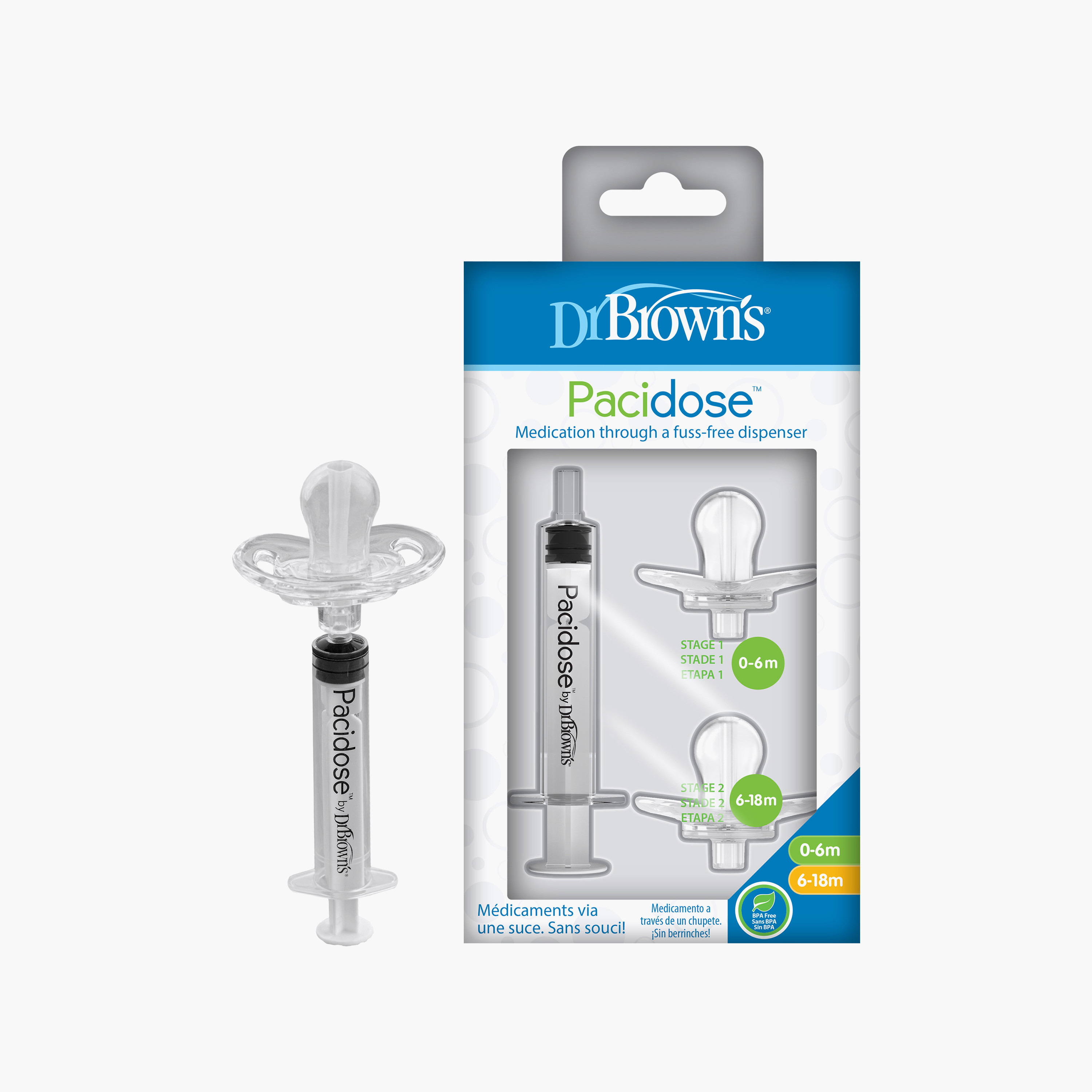 Dr. Brown's Pacidose Liquid Medicine Dispenser with 2-Piece Pacifiers-baby-healthandsafety-babyproofing-image-6