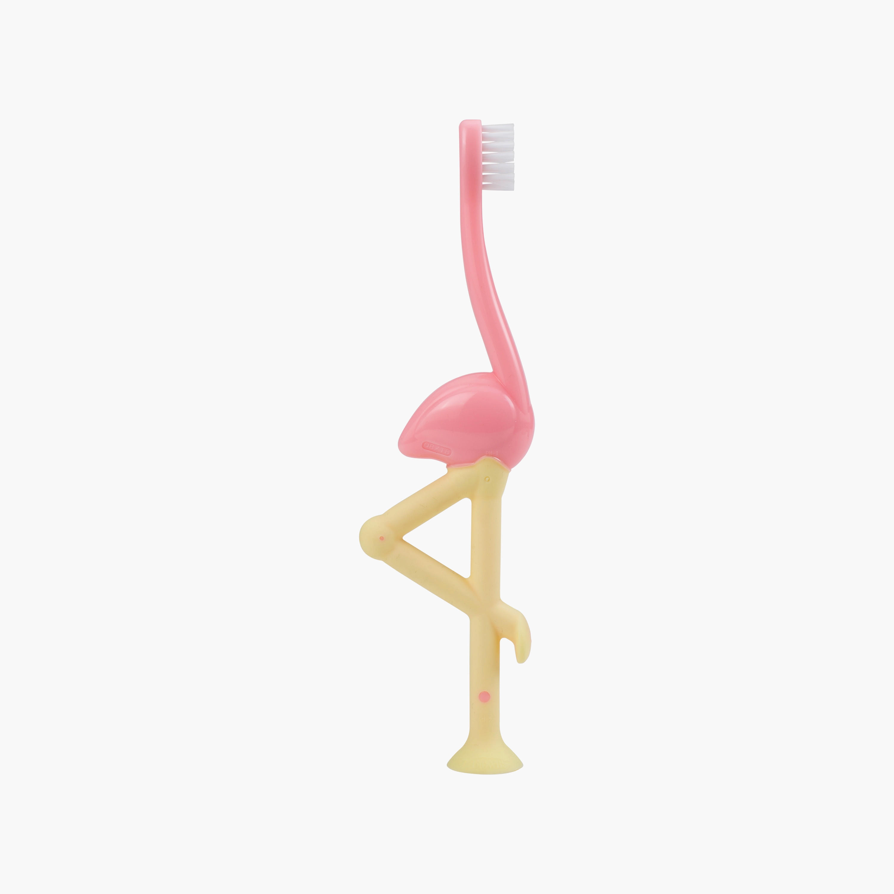 Dr. Brown's Toddler Toothbrush, Flamingo, Pink-baby-bathandcare-oralcare-image-1