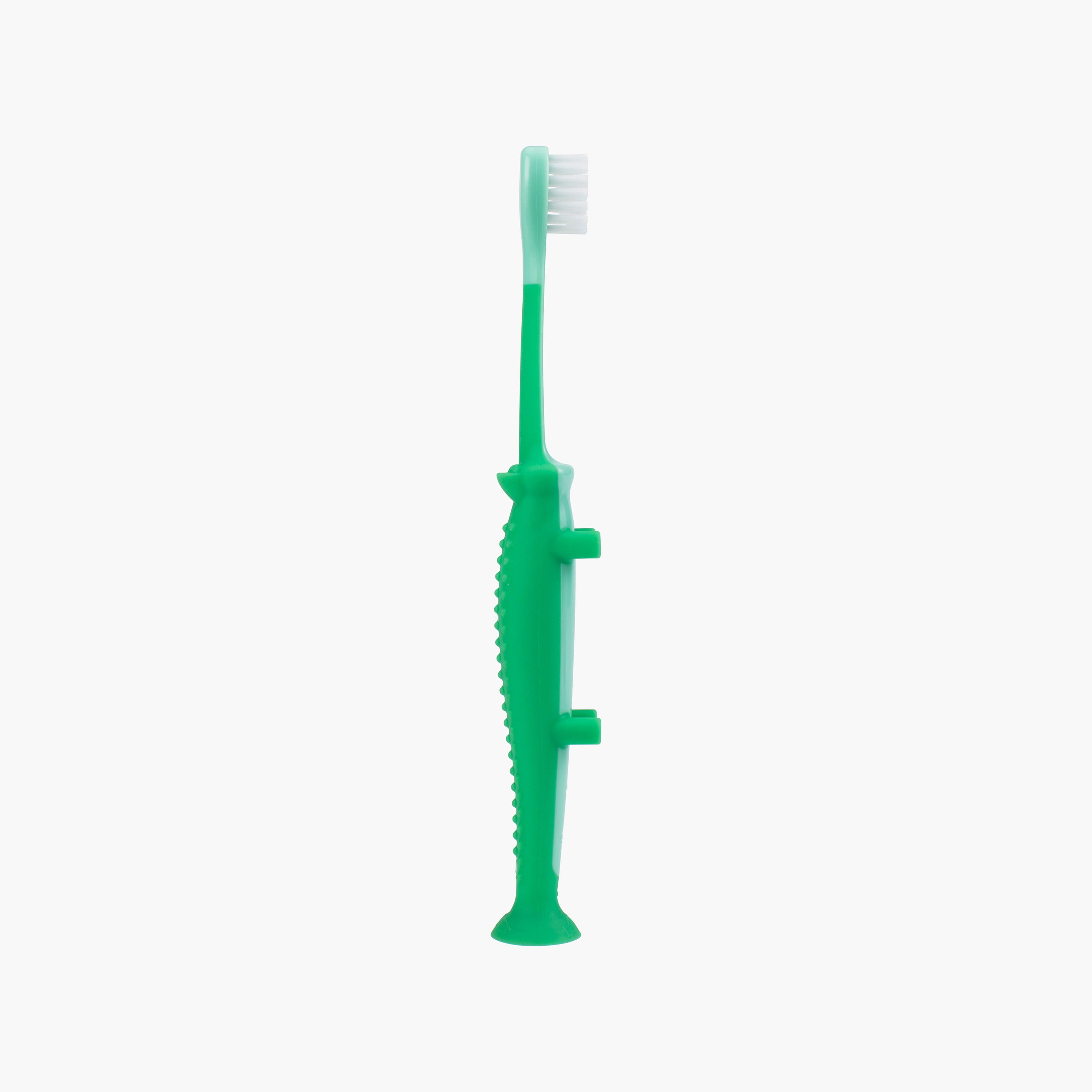 Dr. Brown's Toddler Toothbrush, Crocodile, Green-baby-bathandcare-oralcare-image-1