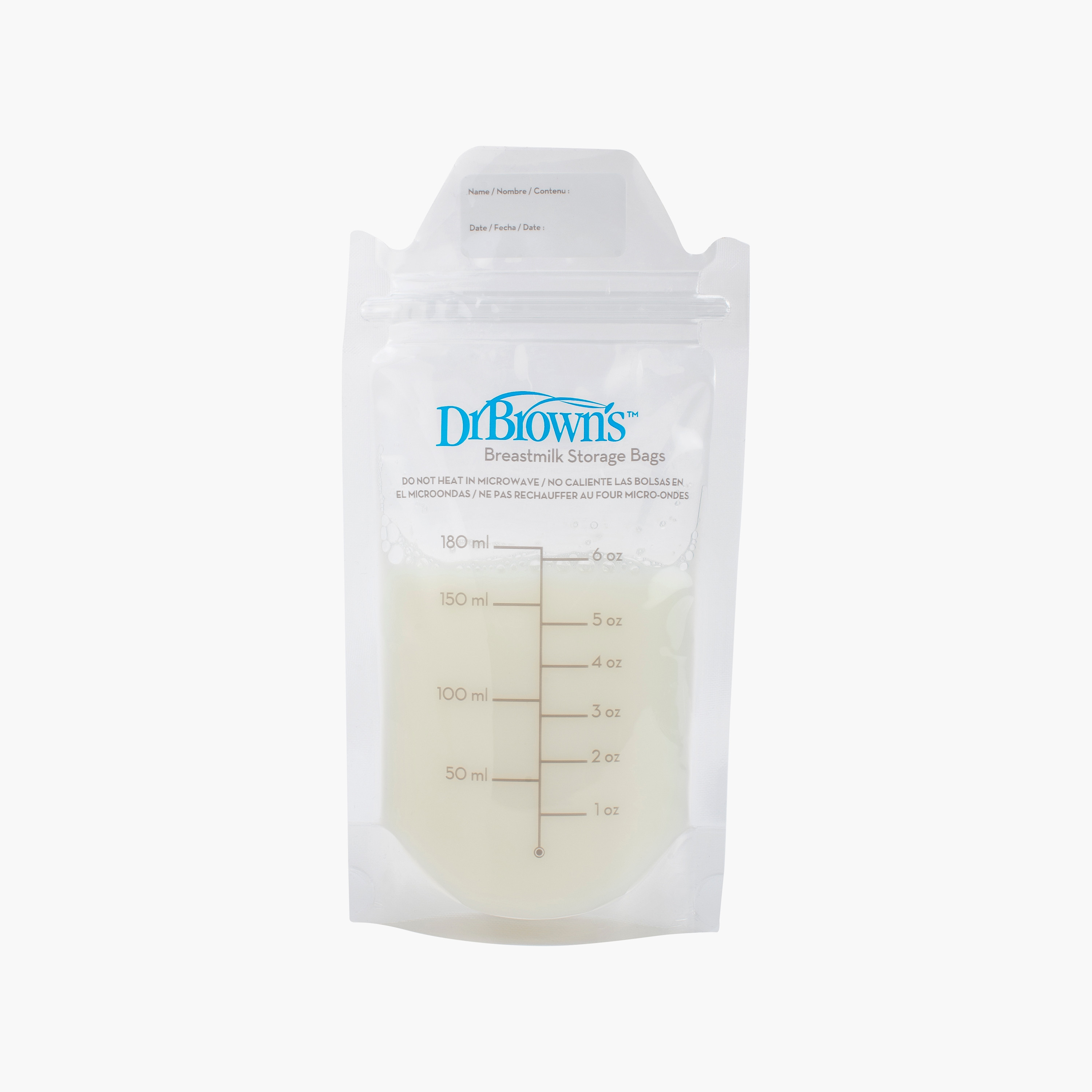 Dr. Brown's 25-Piece Breastmilk Storage Bags, 180 ml-baby-feeding-breastfeedingandcare-image-3