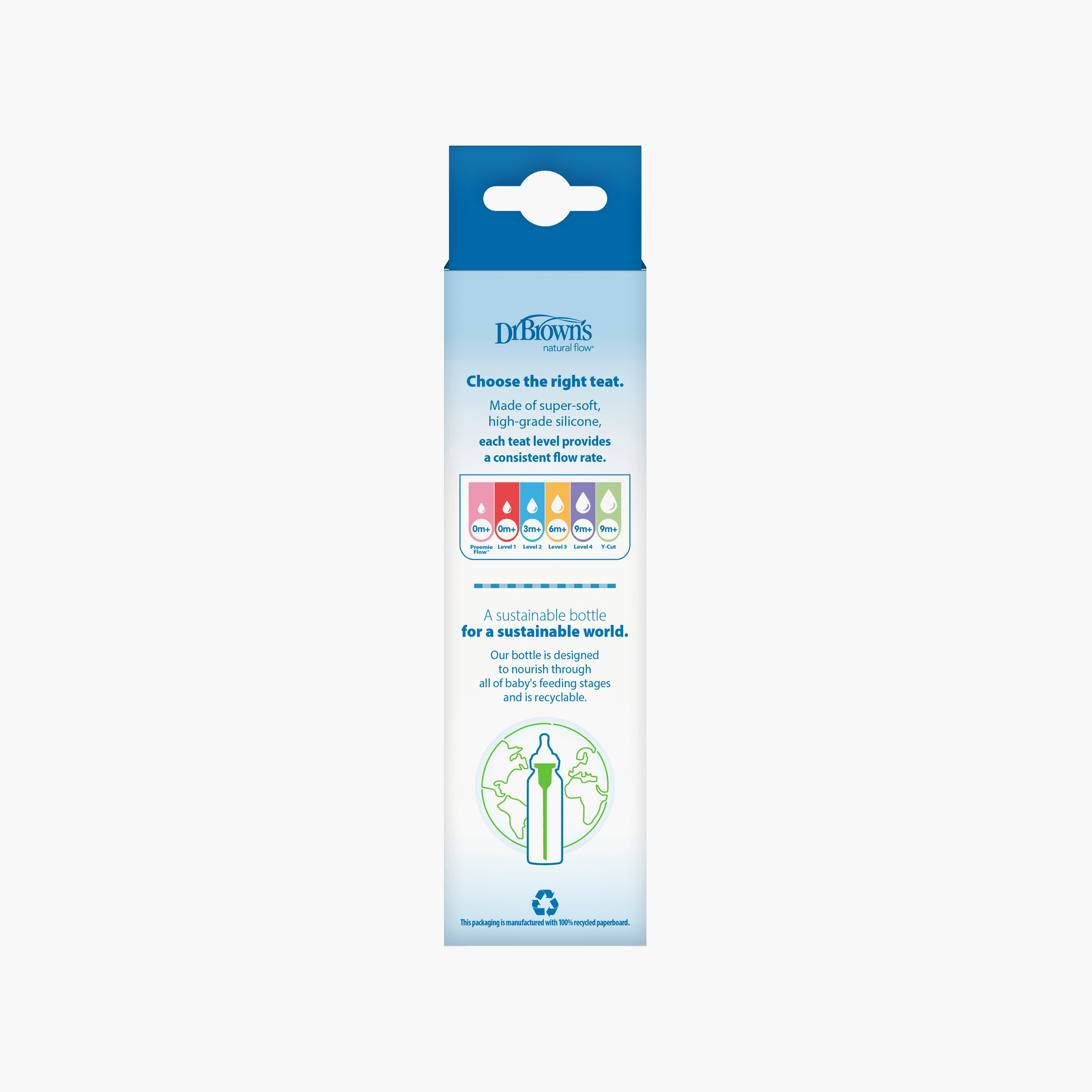 Dr. Brown's Anti-Colic Natural Flow Feeding Bottle,120 ml-baby-feeding-feedingbottles-bottlesandteats-image-3