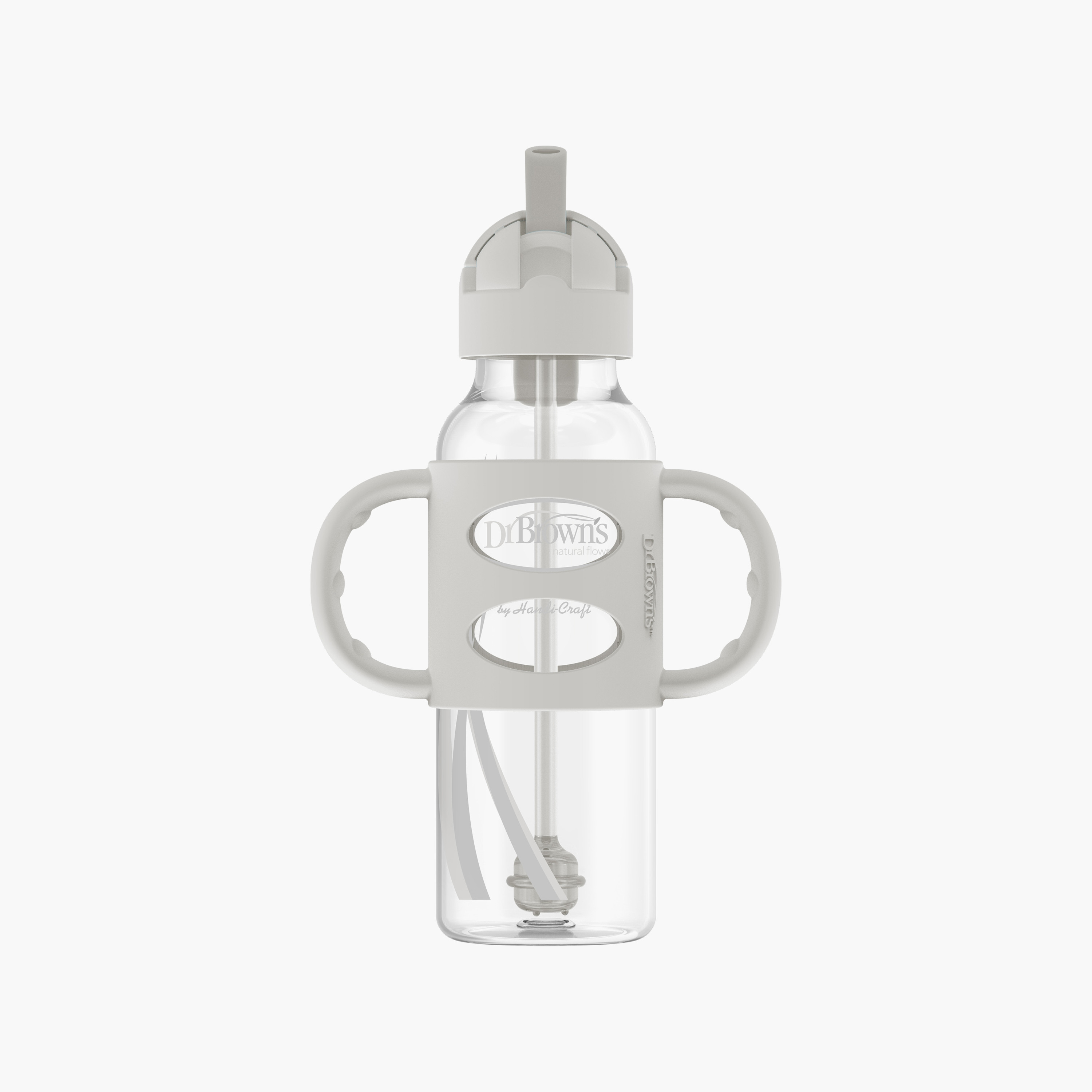زجاجة الضيقة ذات الماصة بمقابض من السيليكون من دكتور براونز، 250 مل-baby-feeding-feedingbottles-bottlesandteats-image-11