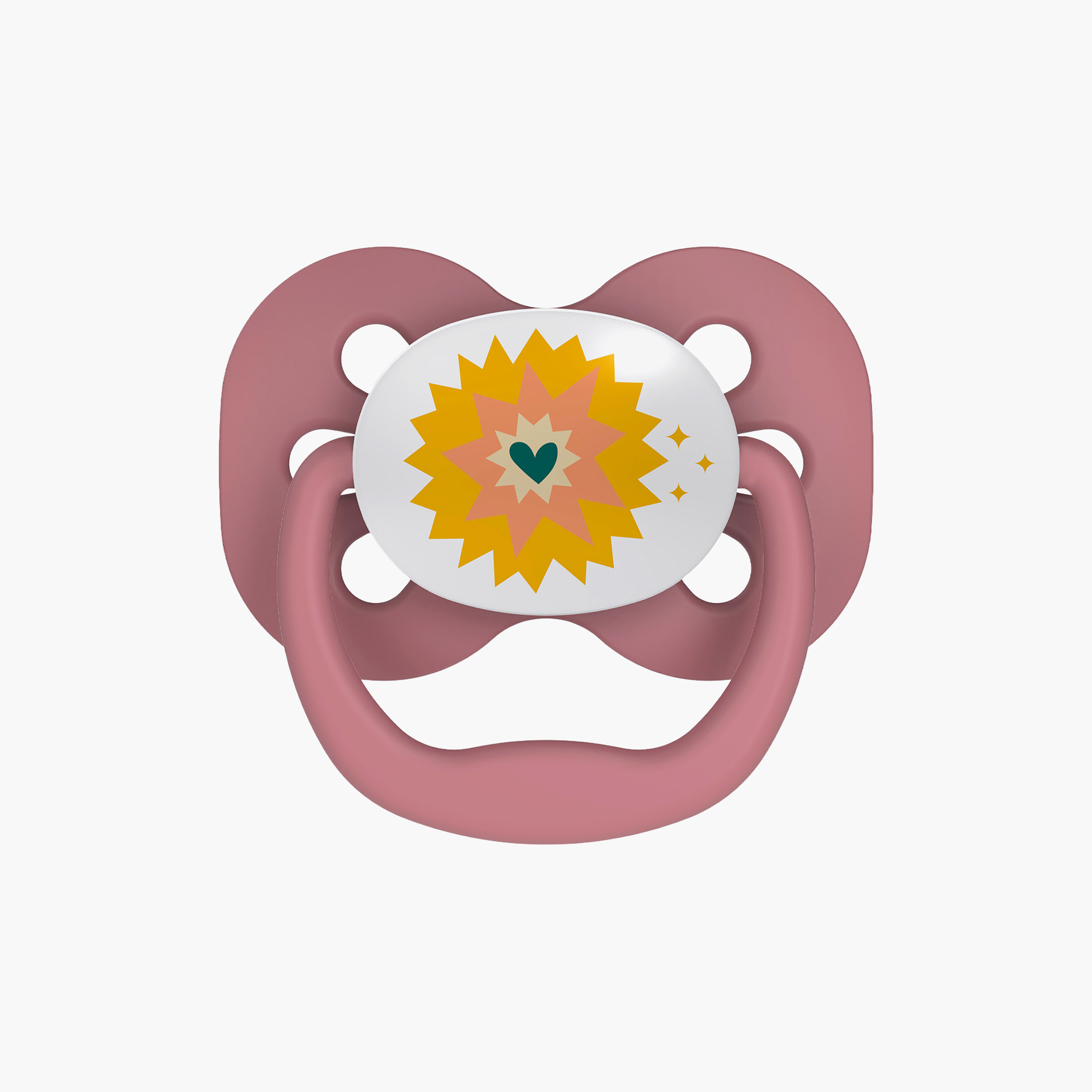 Dr. Brown's 2 Piece Baby Pacifier with 100% Pure Silicone- Stage 1 (0-6 Months)-baby-feeding-pacifiers-image-3