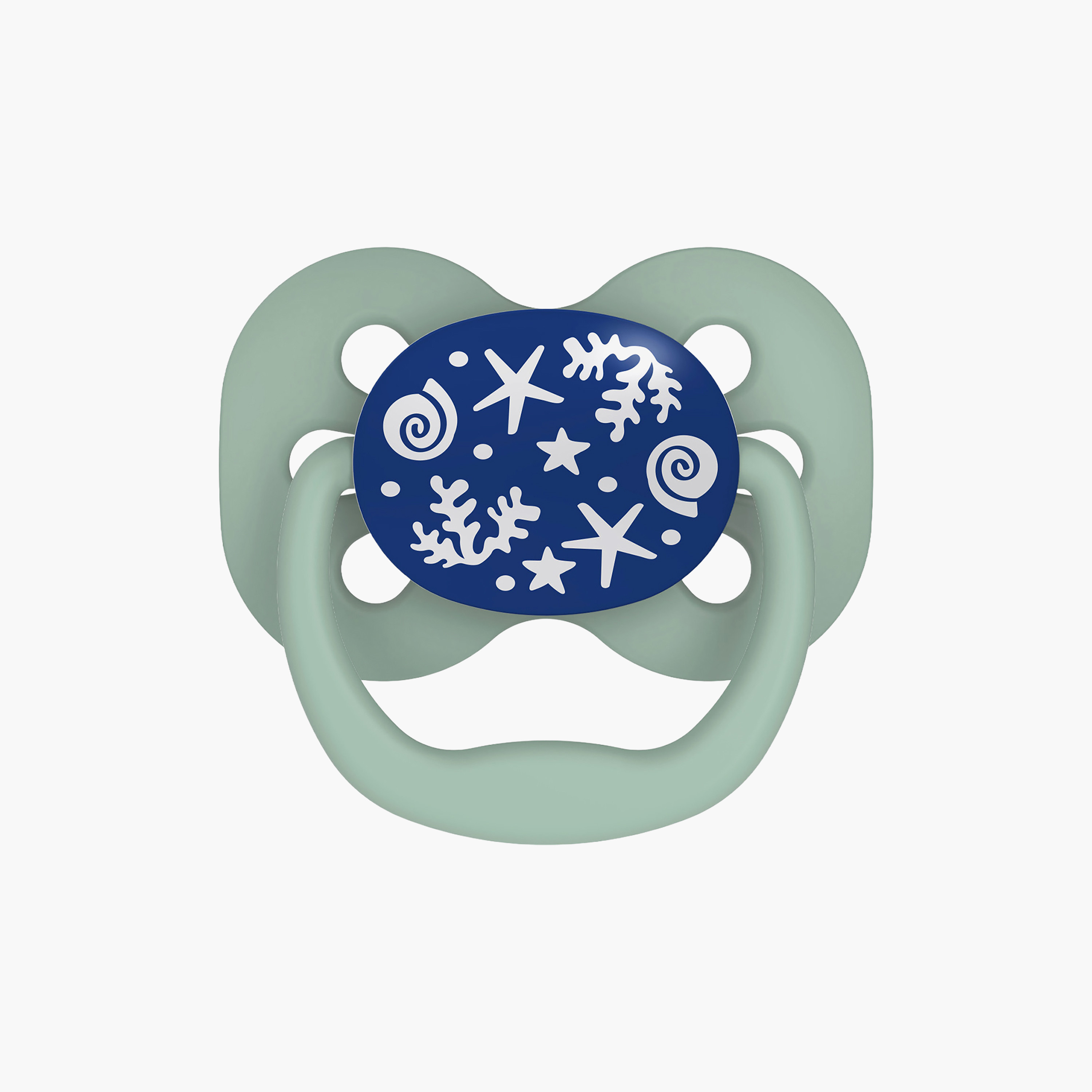 Dr. Brown's 2 Piece Baby Pacifier with 100% Pure Silicone- Stage 1 (0-6 Months)-baby-feeding-pacifiers-image-3