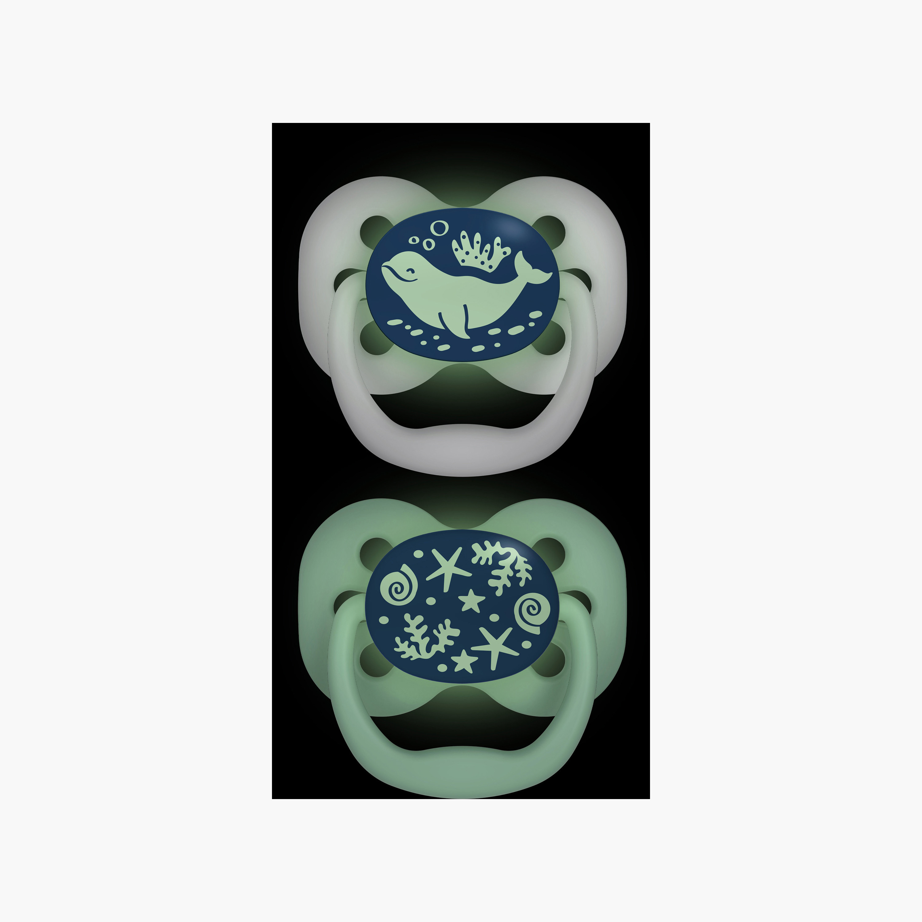 Dr. Brown's 2 Piece Baby Pacifier with 100% Pure Silicone- Stage 1 (0-6 Months)-baby-feeding-pacifiers-image-4