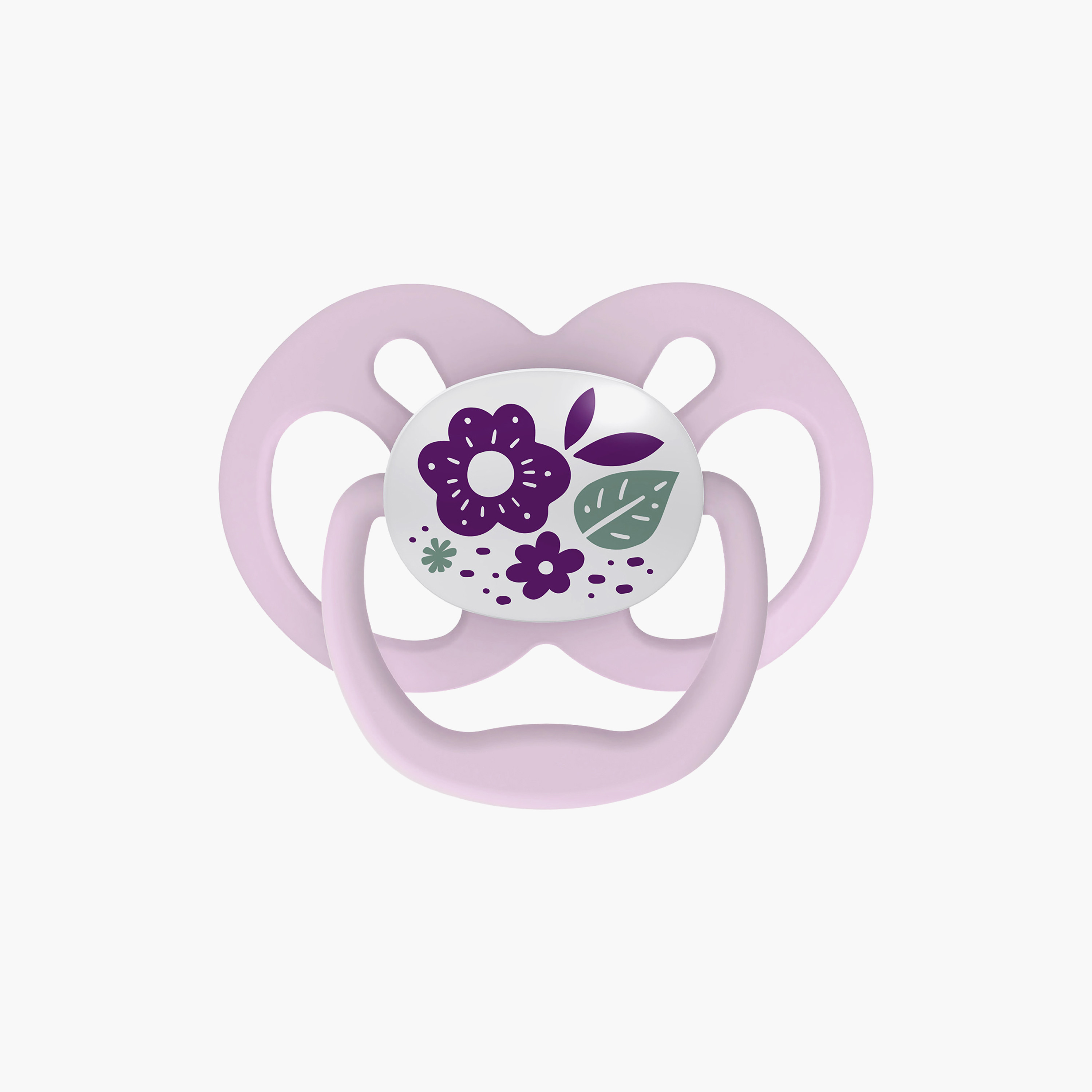 لهاية أطفال قطعتين من السيليكون النقي 100% المرحلة 2 من دكتور براونز-baby-feeding-pacifiers-image-3