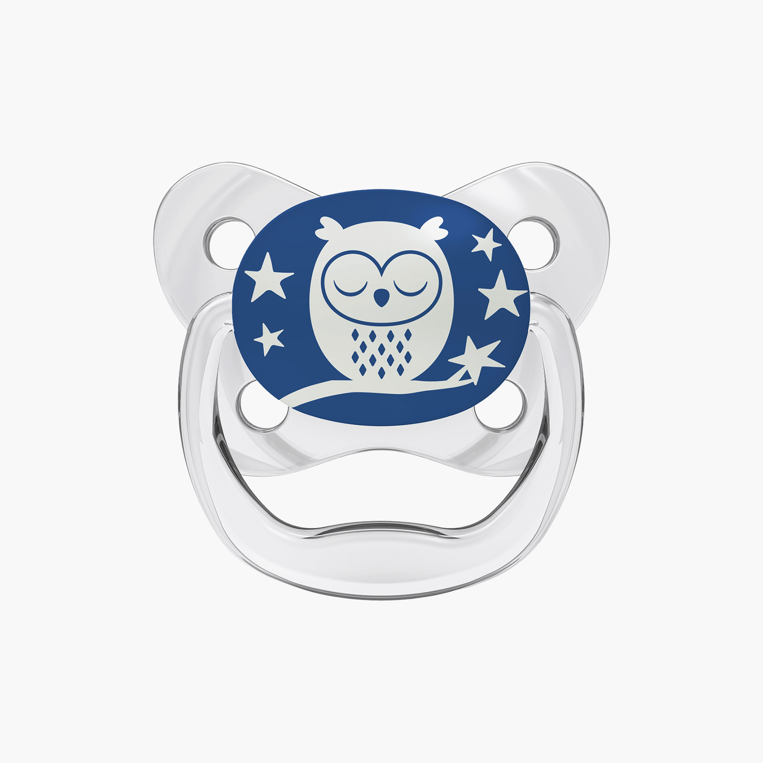 Dr. Brown's 2 Piece Baby Pacifier with 100% Pure Silicone- Stage 1 (0-6 Months)-baby-feeding-pacifiers-image-2