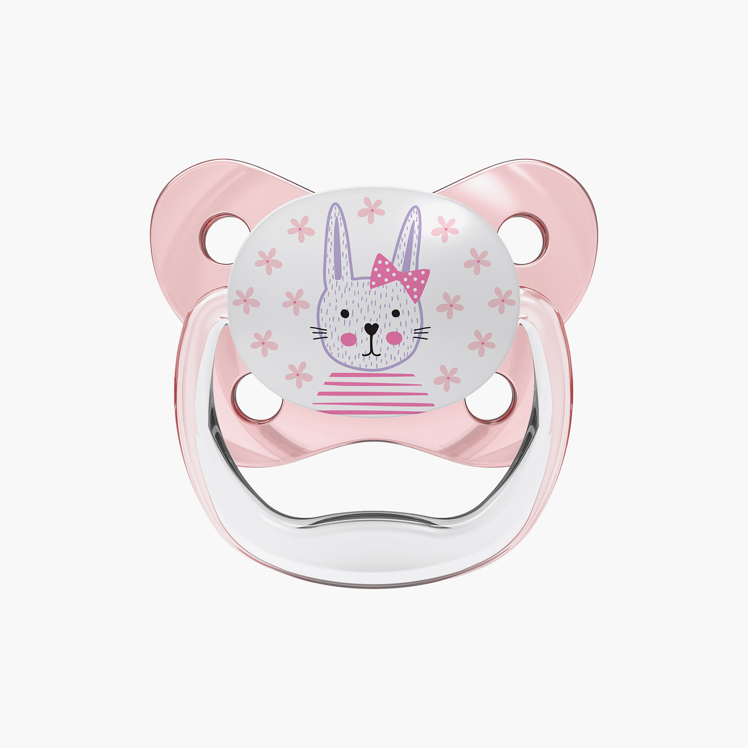 Dr. Brown's 2 Piece Baby Soother with 100% Pure Silicone- Stage 1 (0-6 Months)-baby-feeding-pacifiers-image-2