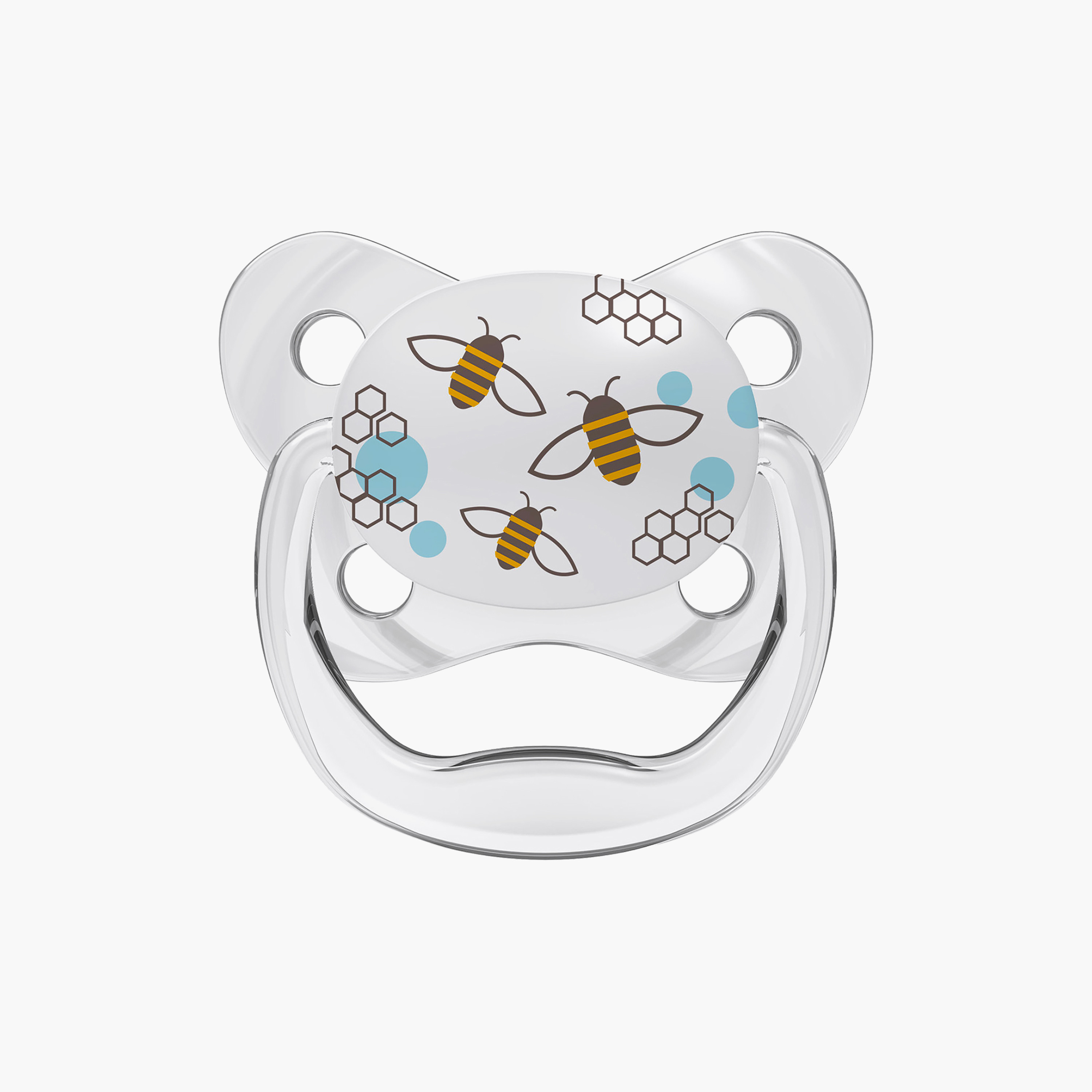 Dr. Brown's 2 Piece Baby Soother with 100% Pure Silicone- Stage 2 -baby-feeding-pacifiers-image-3