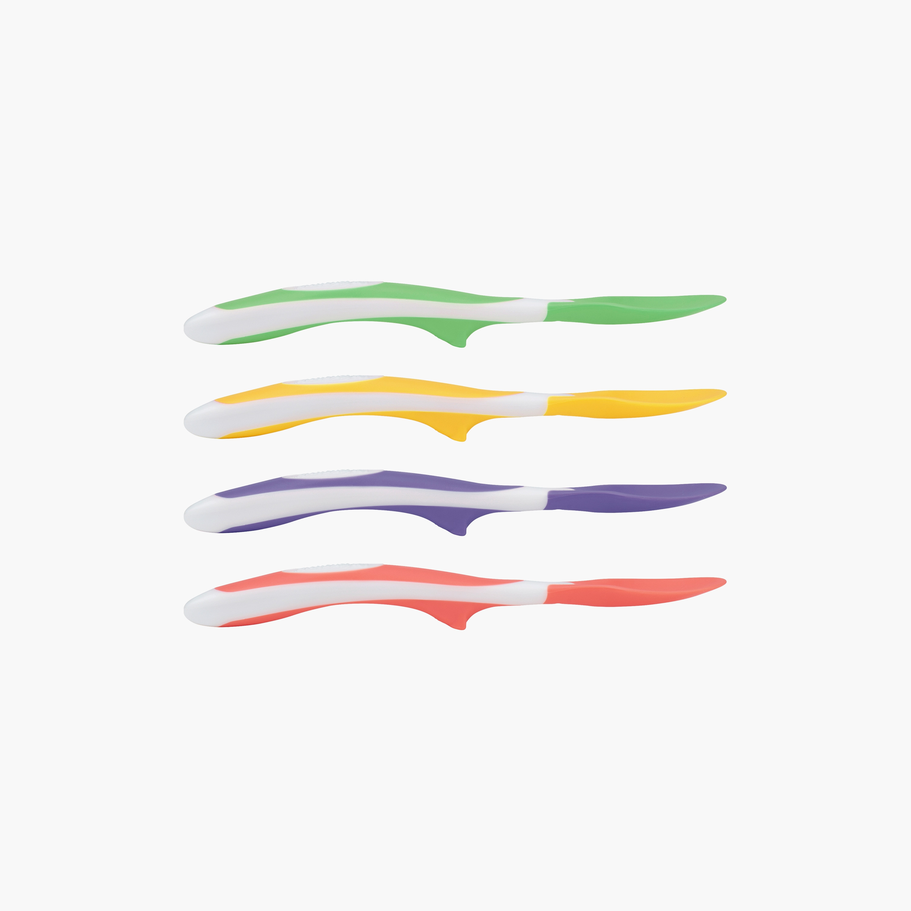 Dr. Brown's 4-Piece Soft Tip Spoon, Multicolour-baby-feeding-mealtimeessentials-image-2
