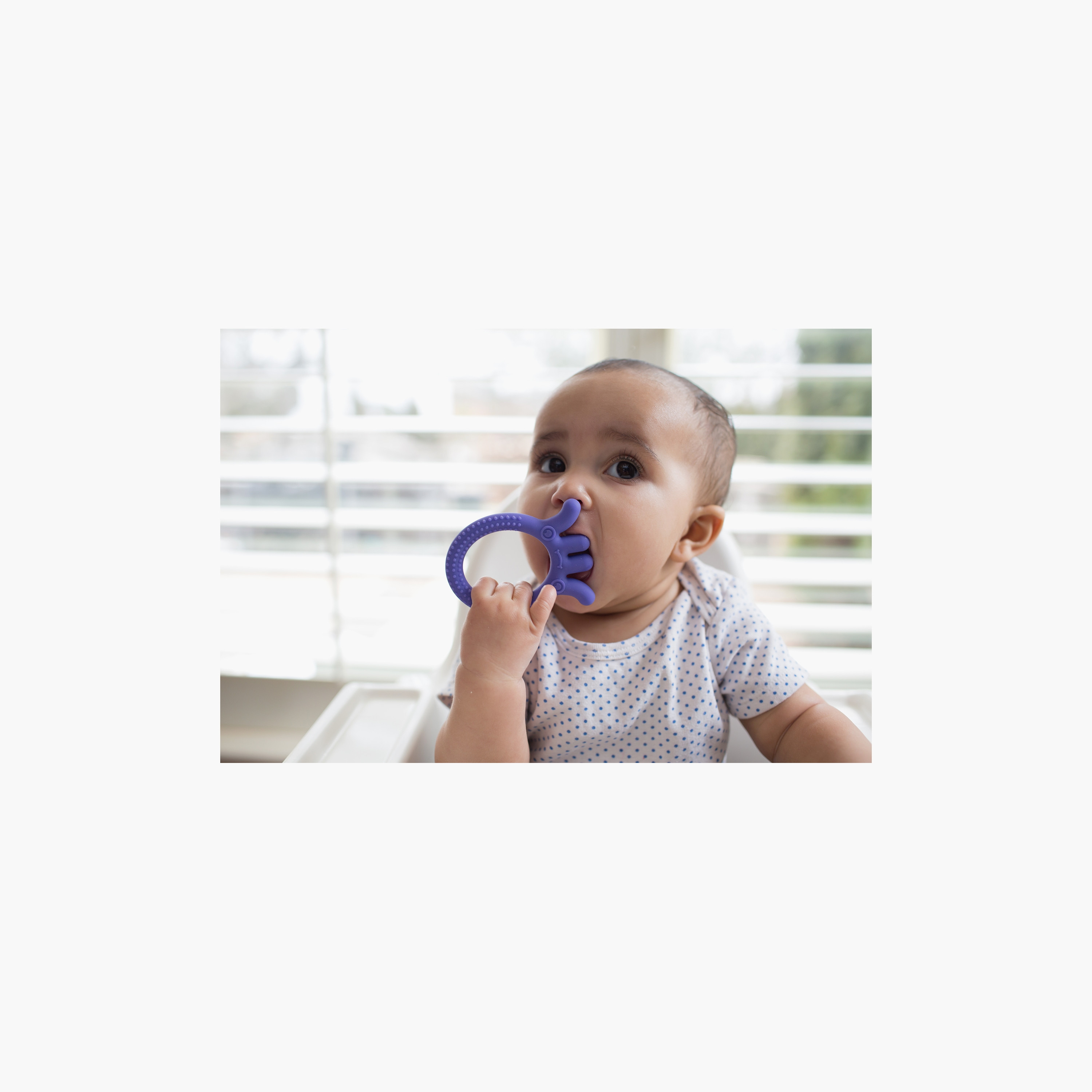 عضاضة السيليكون فليكسيز فريندز من دكتور براونز، أخطبوط، الأرجواني-baby-feeding-teethers-image-1