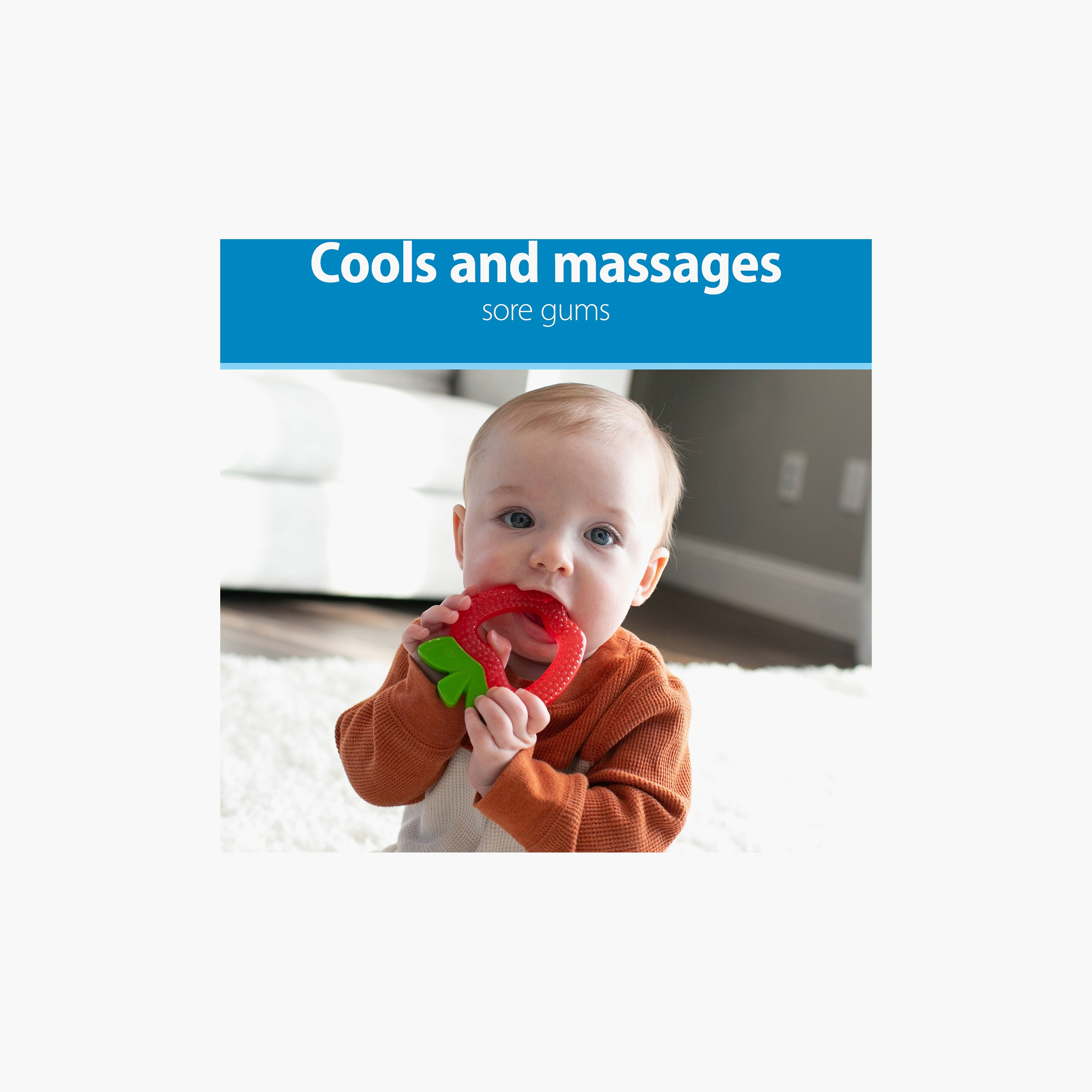  عضاضة أكواكوول المملوءة بالماء مكونة من قطعتين من دكتور براونز، أناناس وتفاح-baby-feeding-teethers-image-2