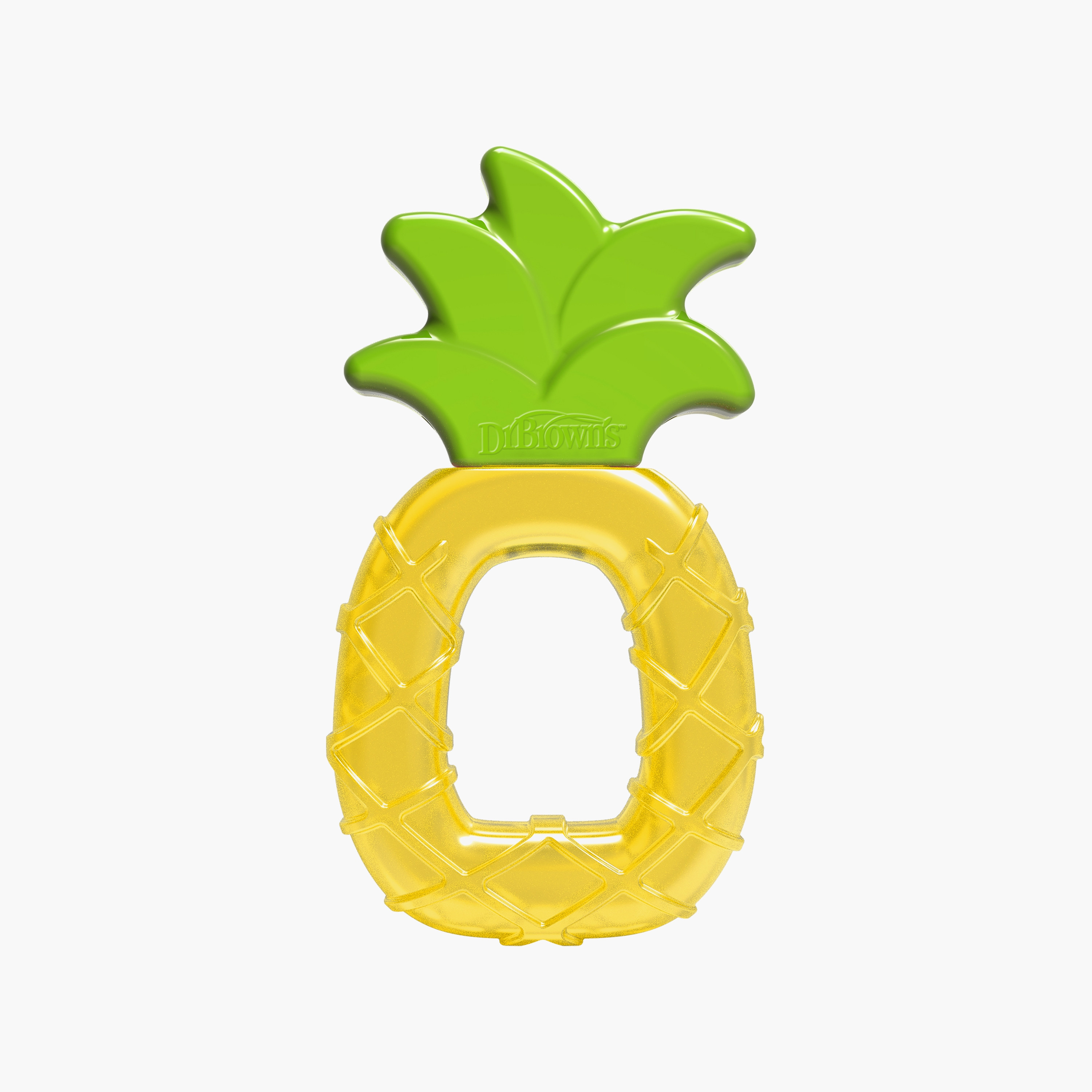 Dr. Brown's AquaCool Water-Filled Teether, Pineapple-baby-feeding-teethers-image-1