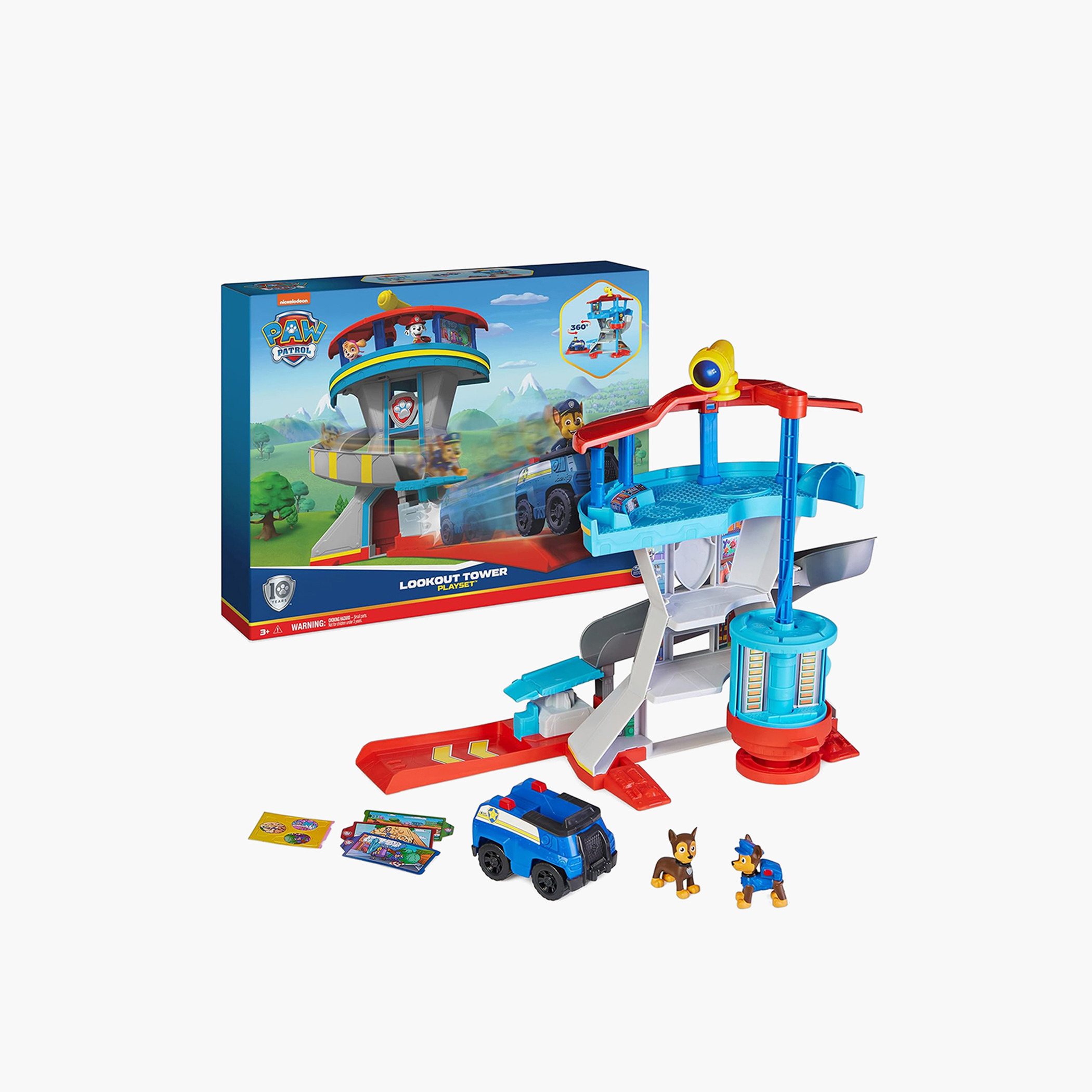 PAW Patrol Bay Lookout Tower Playset-toys-roleplay-policeanddetectivesets-image-1
