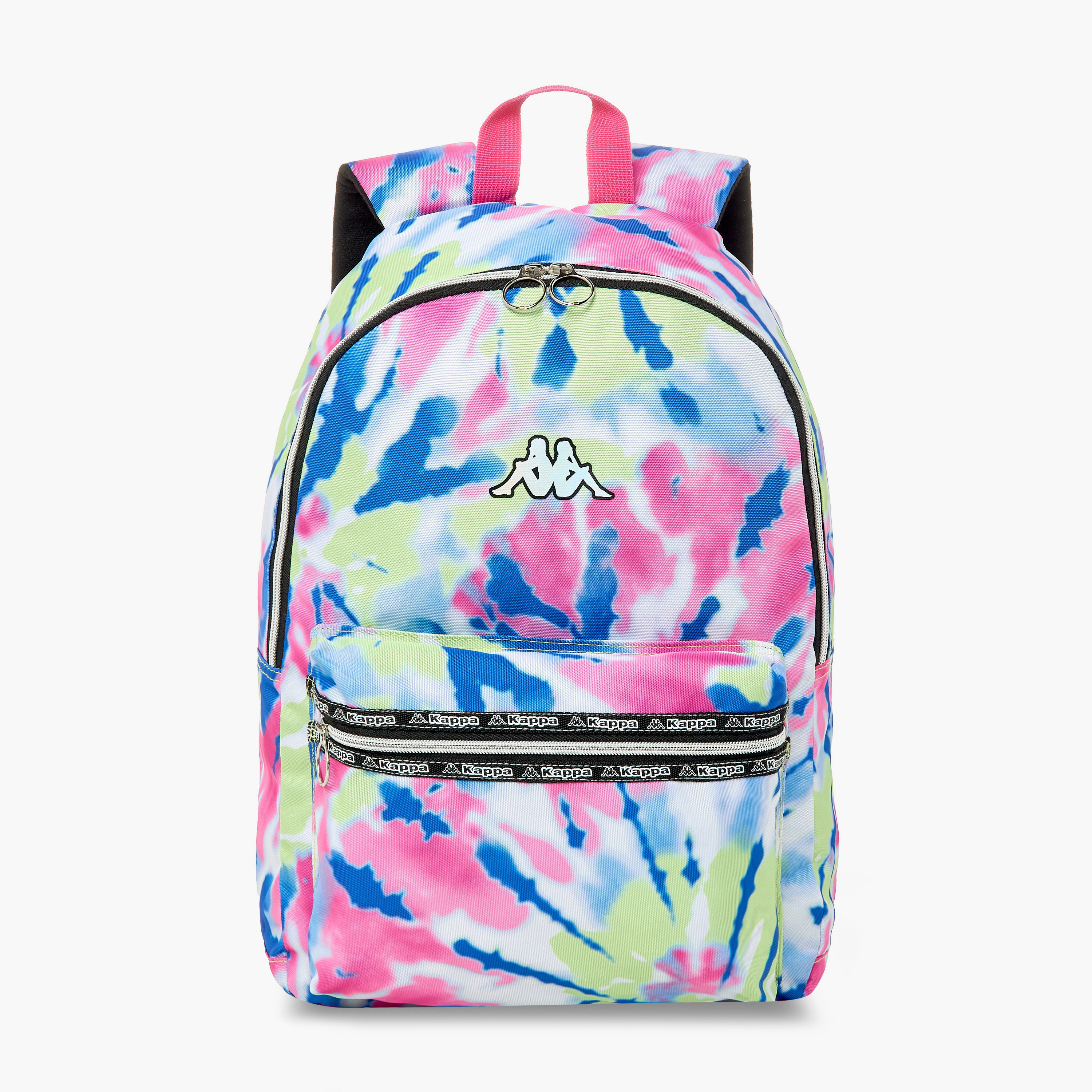 شنطة ظهر بقسم لابتوب وأحزمة قابلة للتعديل 16 بوصة بطبعات من كابا-school-bagsandbackpacks-backpacks-image-1