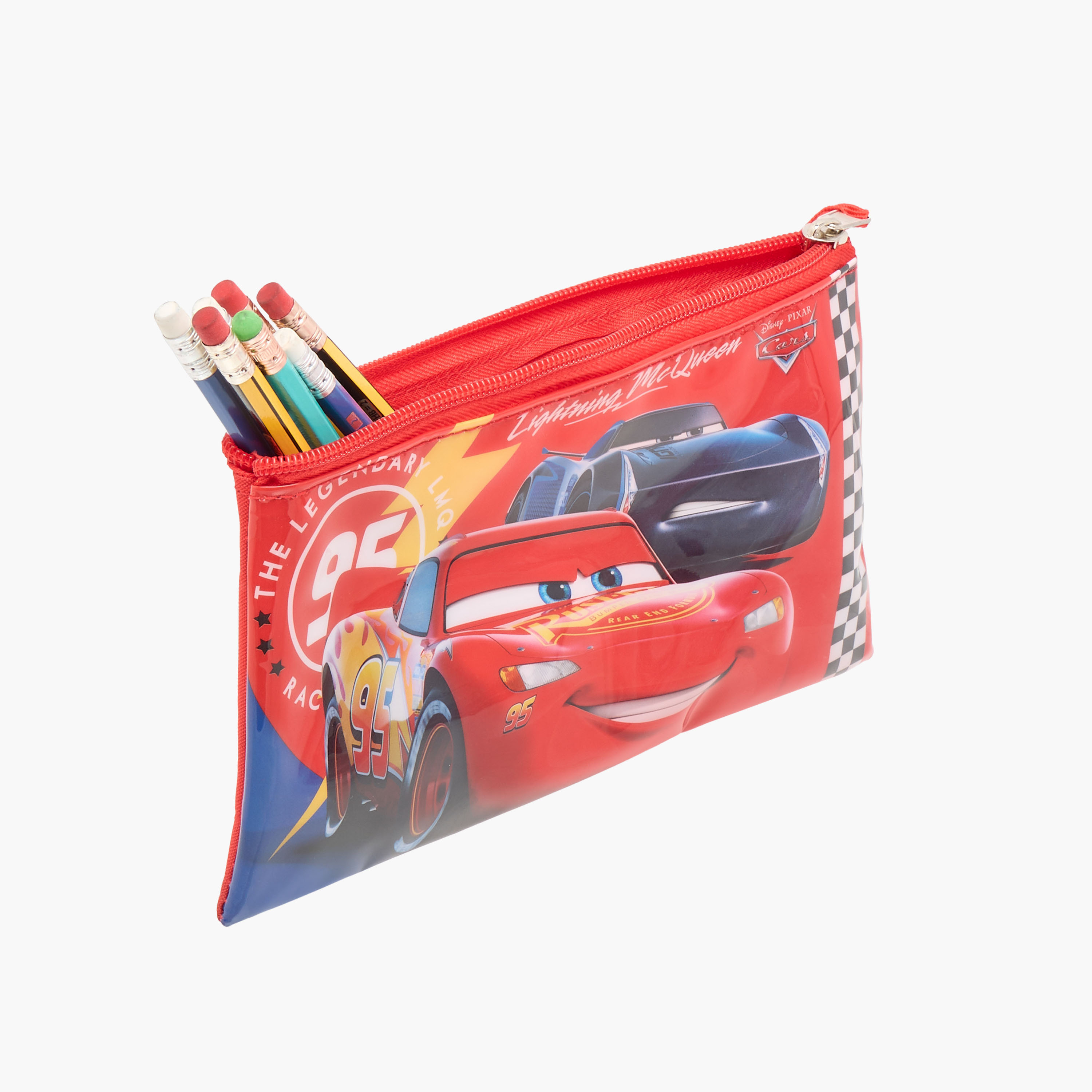 Disney Solid Trolley Bag with Lunch Bag and Pencil Pouch - 16 inches-school-bagsandbackpacks-trolleybags-image-3
