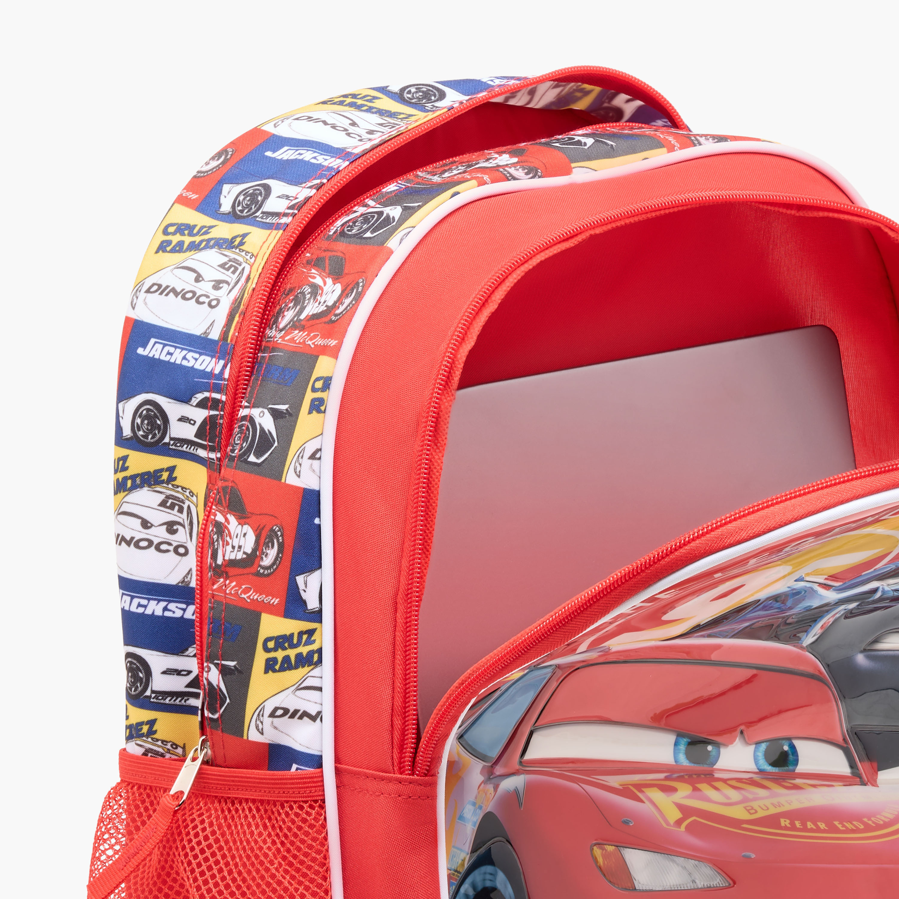 Disney Solid Trolley Bag with Lunch Bag and Pencil Pouch - 16 inches-school-bagsandbackpacks-trolleybags-image-4