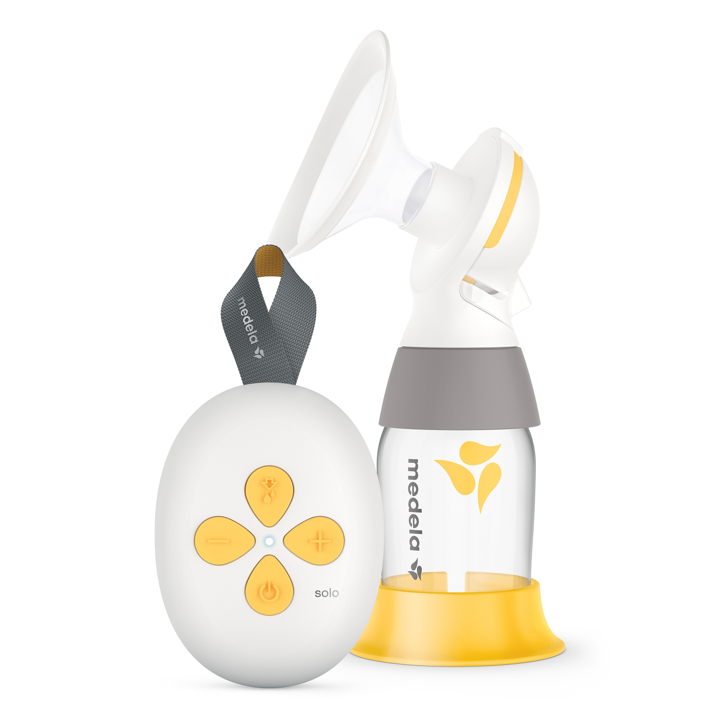 Medela Solo Single Electric Breast Pump with Personal Fit Flex Shield -baby-feeding-breastfeedingandcare-image-1