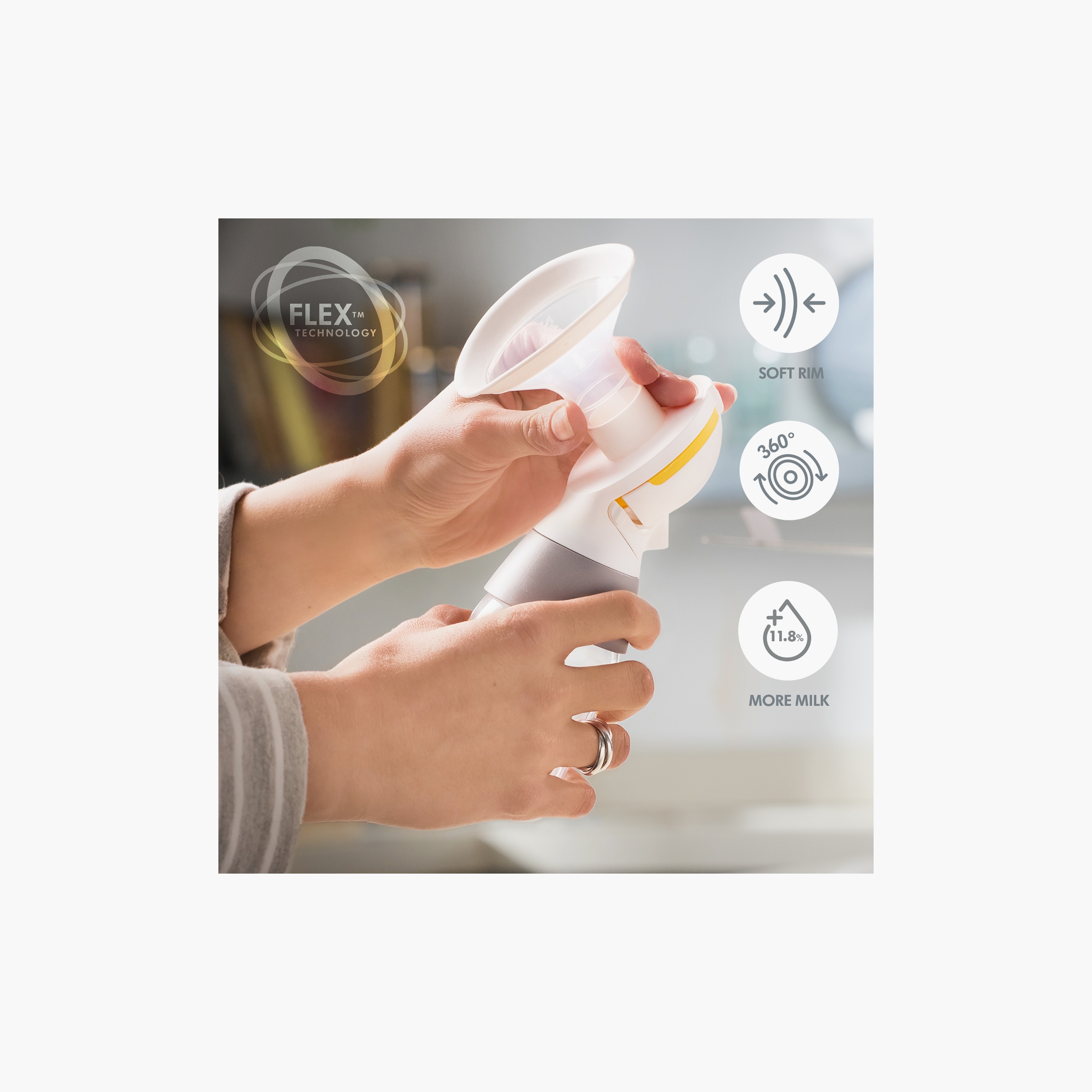 Medela Swing Maxi Double Electric Breast Pump with Personal Fit Flex Shield-baby-feeding-breastfeedingandcare-image-3