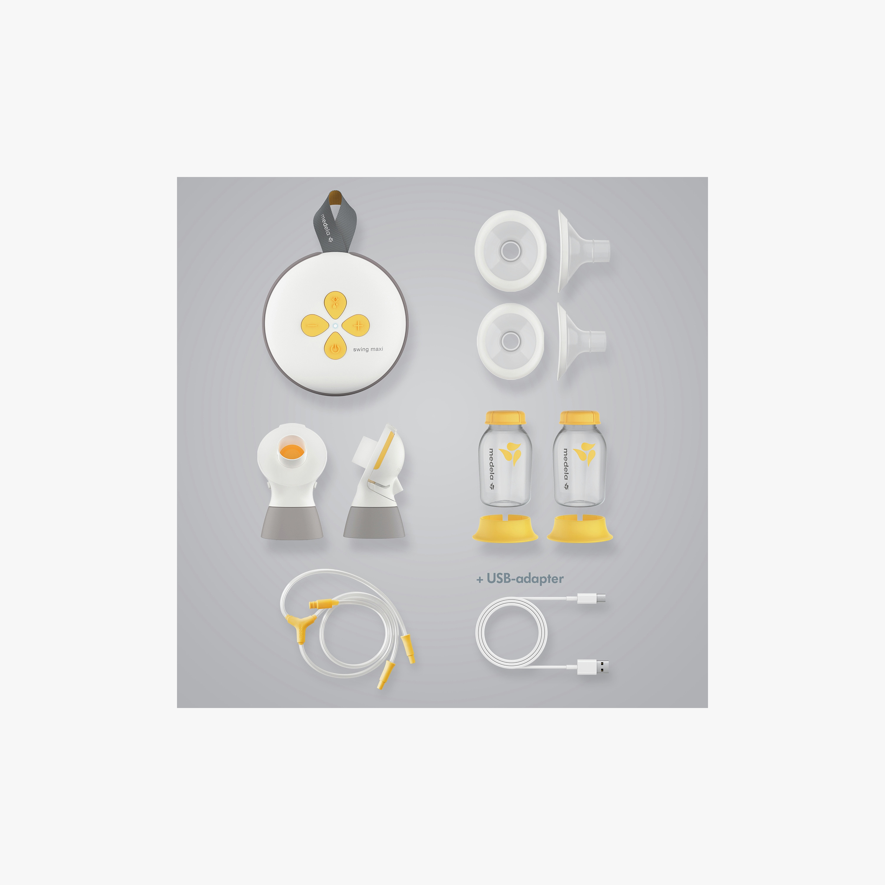Medela Swing Maxi Double Electric Breast Pump with Personal Fit Flex Shield-baby-feeding-breastfeedingandcare-image-7