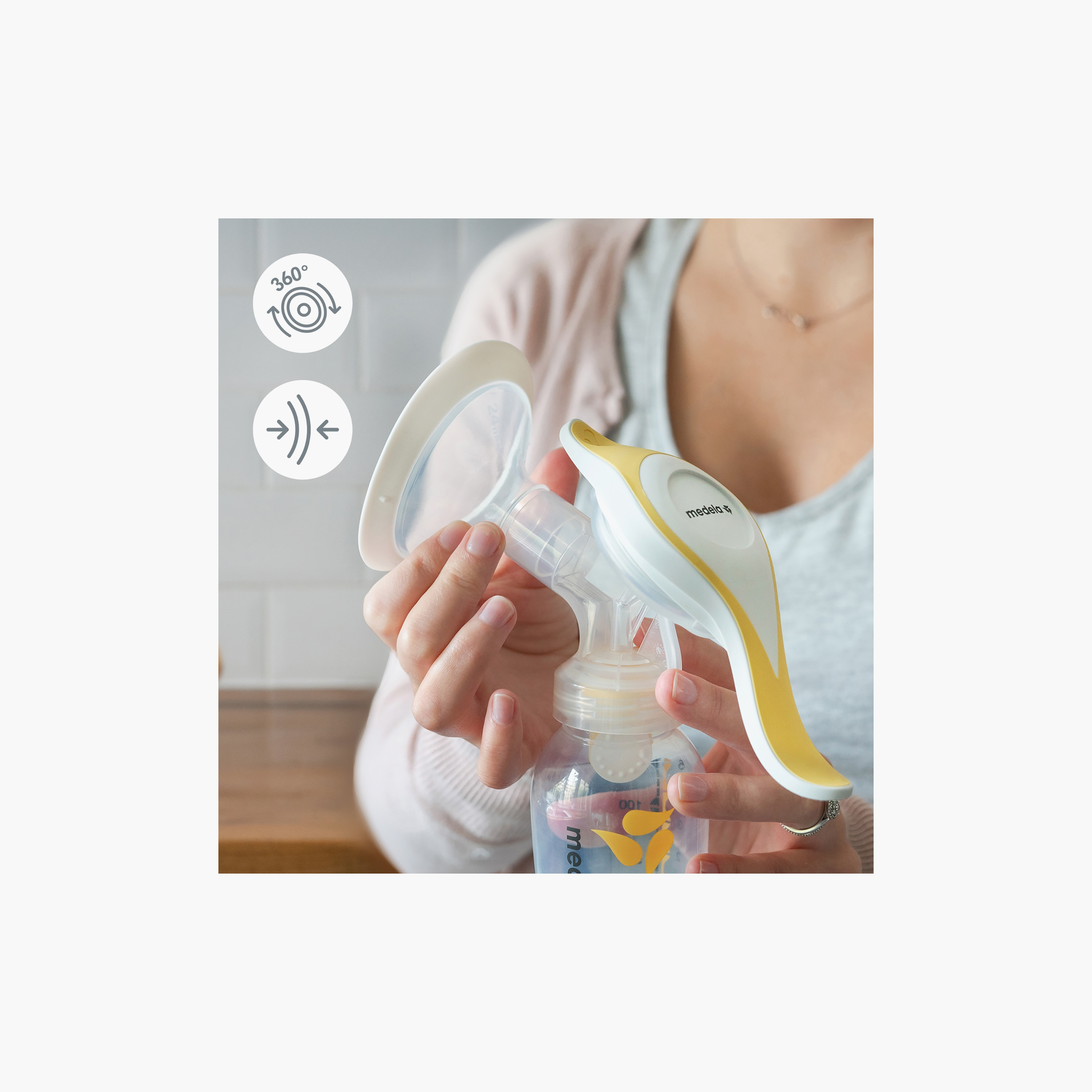 Medela Harmony Flex Manual Breast Pump with Flex Breast Shield-baby-feeding-breastfeedingandcare-image-5