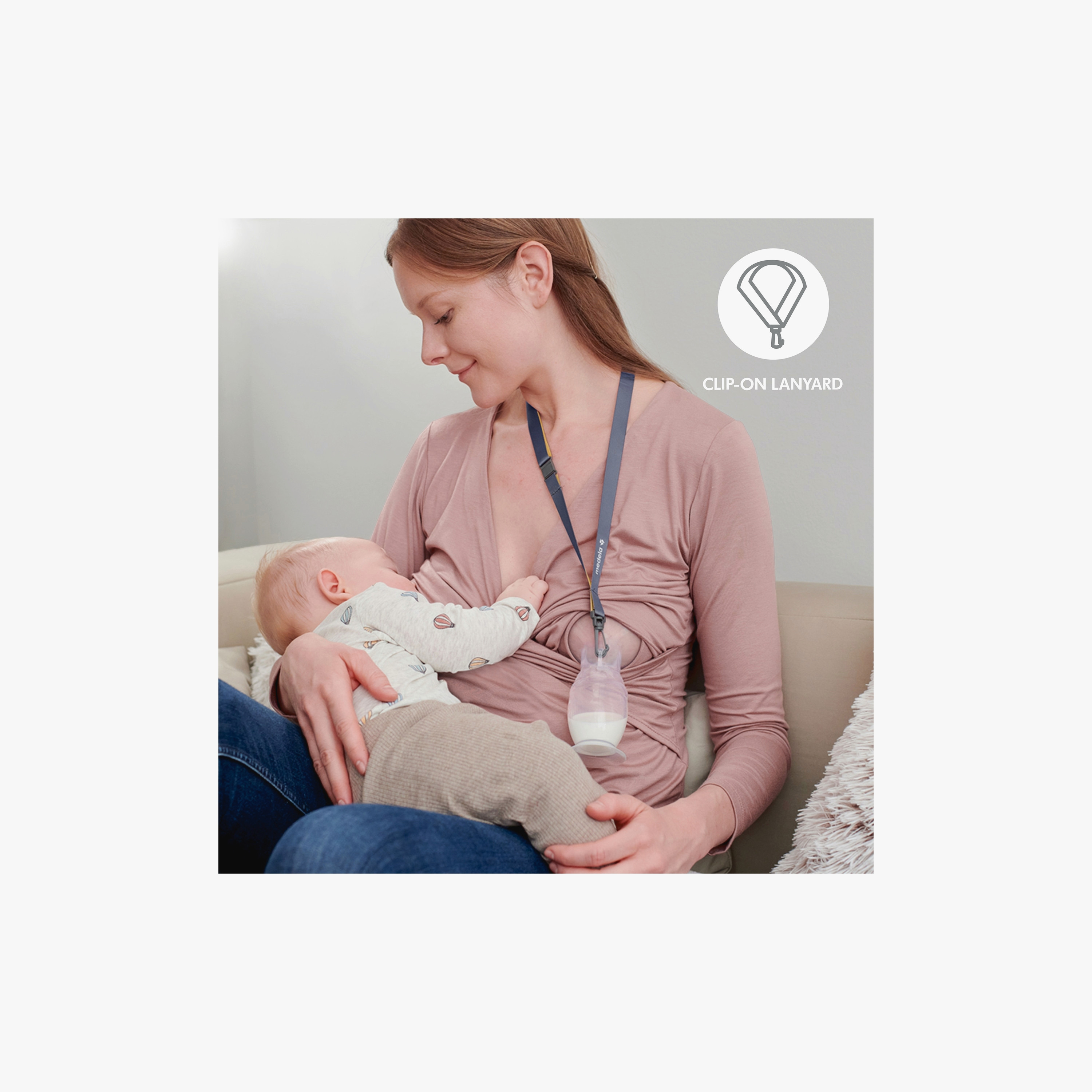 جامع حليب الثدي السيليكون مع سدادة مقاومة للانسكاب من ميديلا، 100 مل-baby-feeding-breastfeedingandcare-image-6