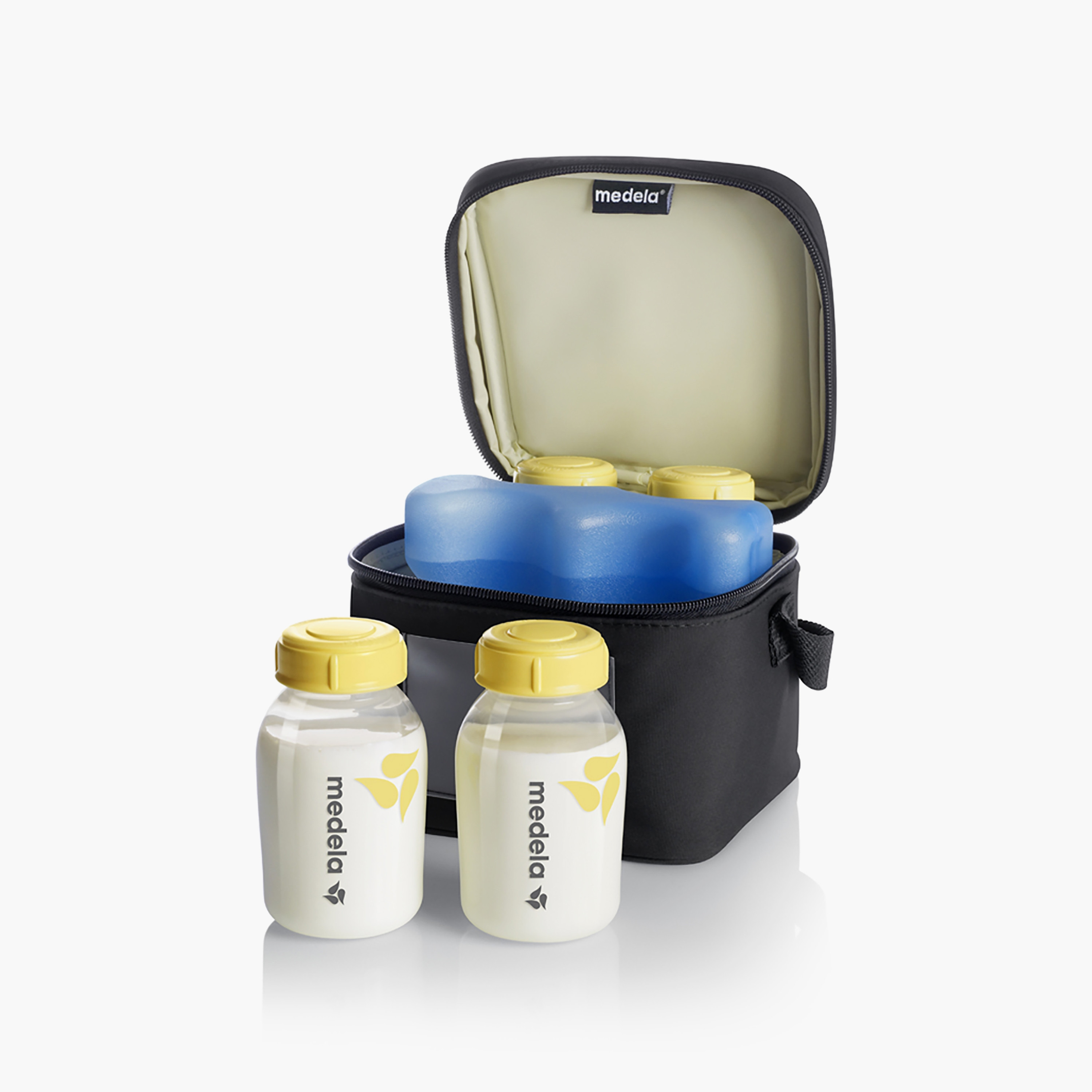 Medela 4-Piece Breastmilk Cooler Bag with Bottles, 150ml-baby-feeding-breastfeedingandcare-image-1