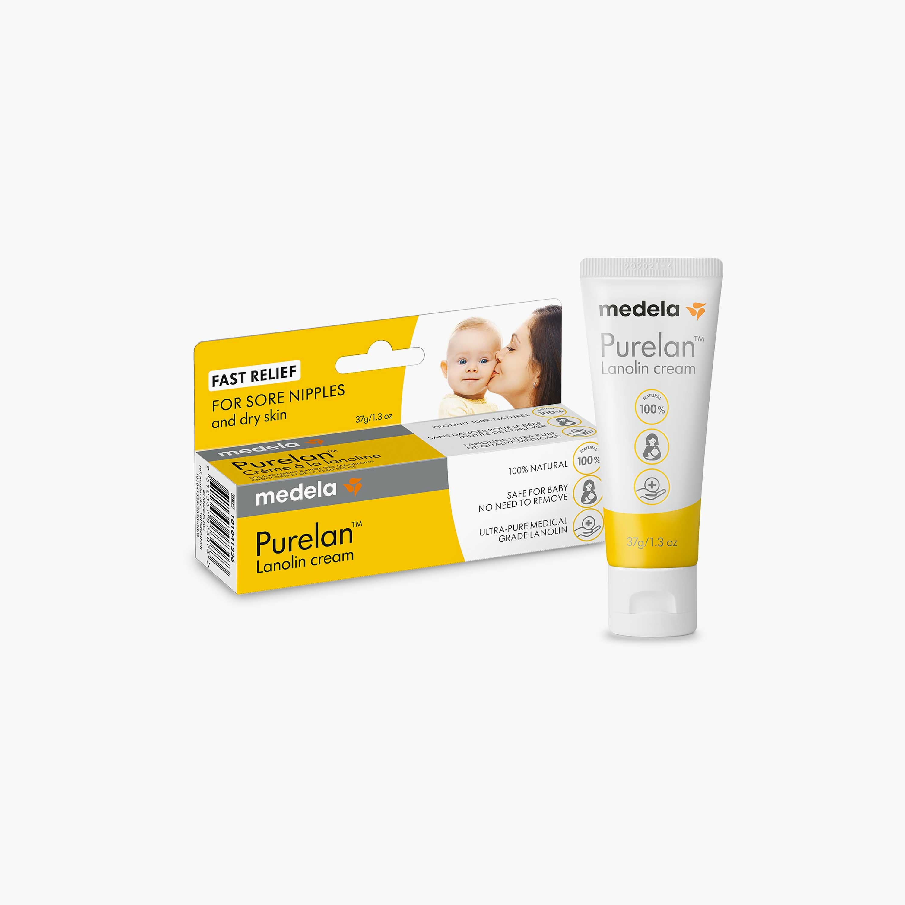 Medela Breast Feeding Purelan Lanolin Nipple Cream-baby-feeding-breastfeedingandcare-image-1