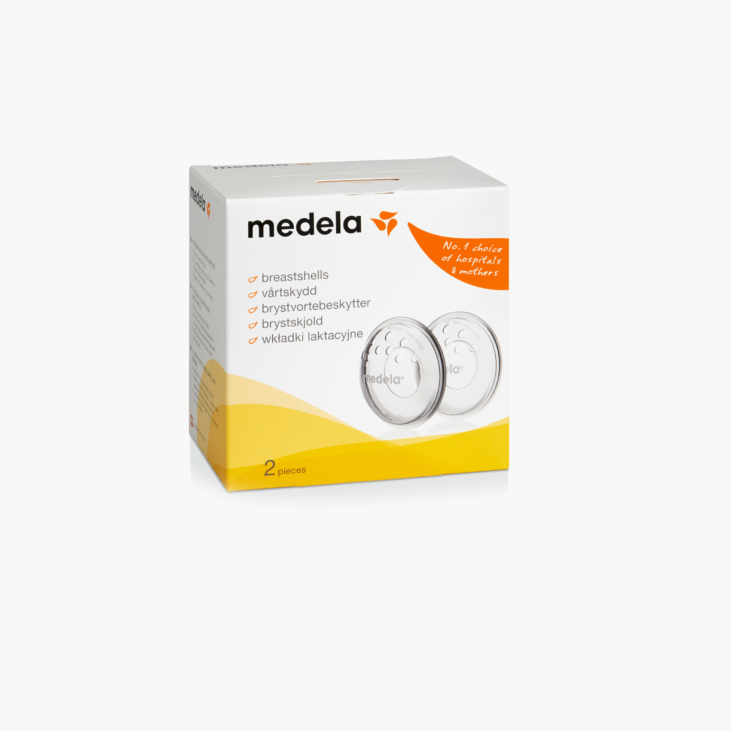 Medela 2-Piece Discreet Breast Shells-baby-feeding-breastfeedingandcare-image-2