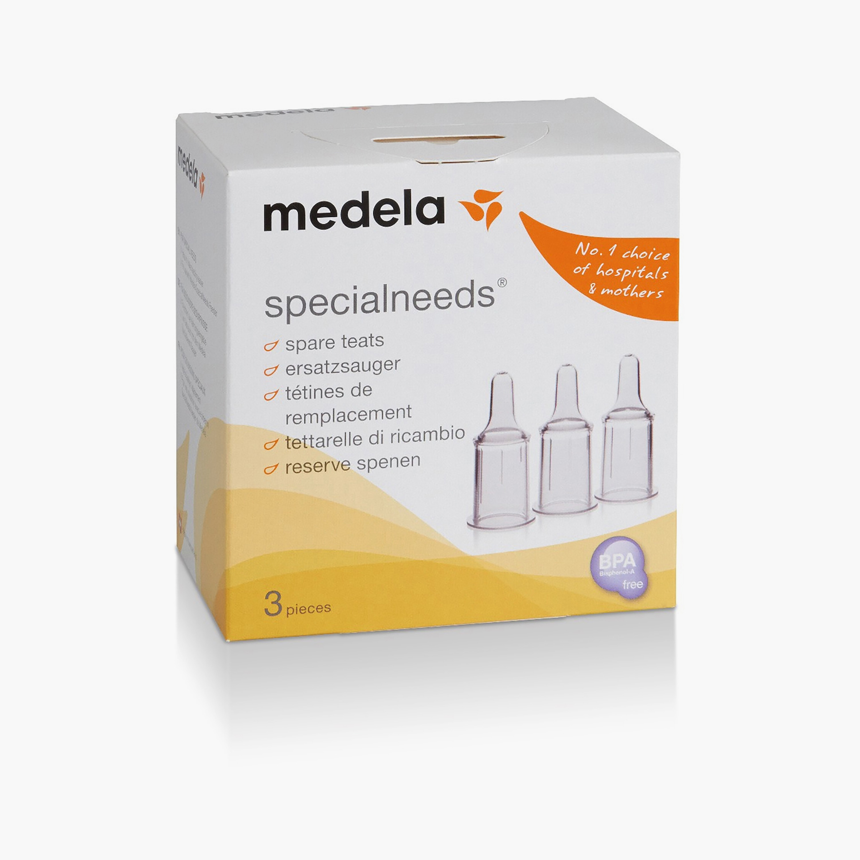 Medela Special Needs Spare Teat-baby-feeding-feedingbottles-bottlesandteats-image-2
