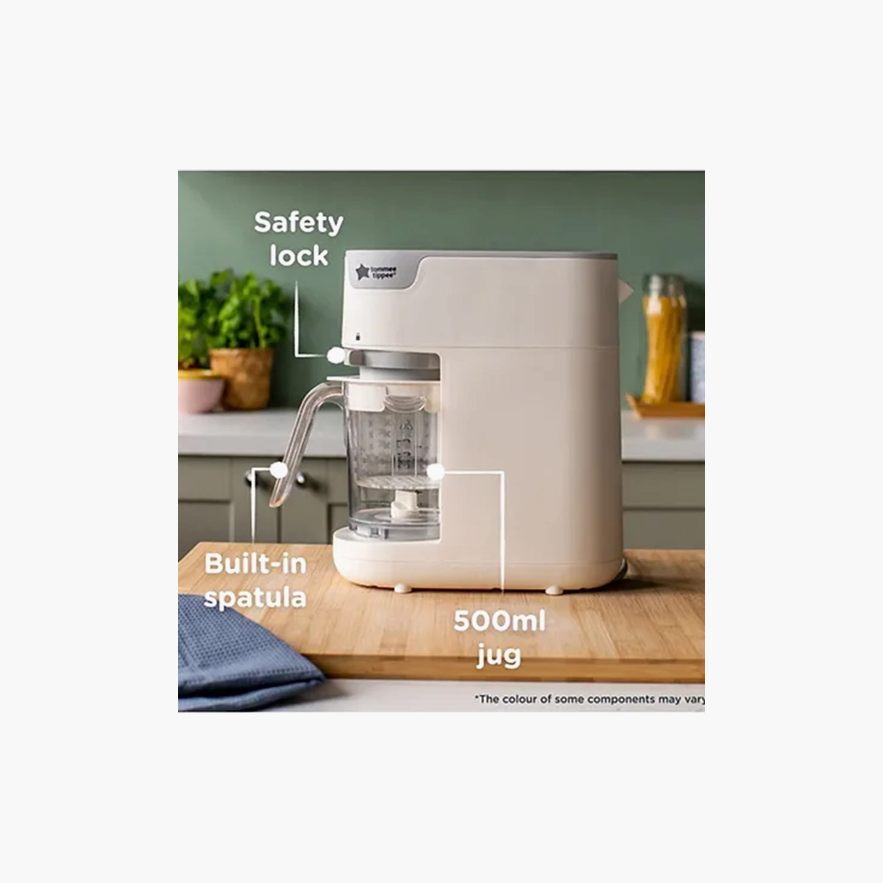 Tommee Tippee 6-In-1 Quick Cook Food Maker-baby-feeding-babyfoodprocessors-image-5