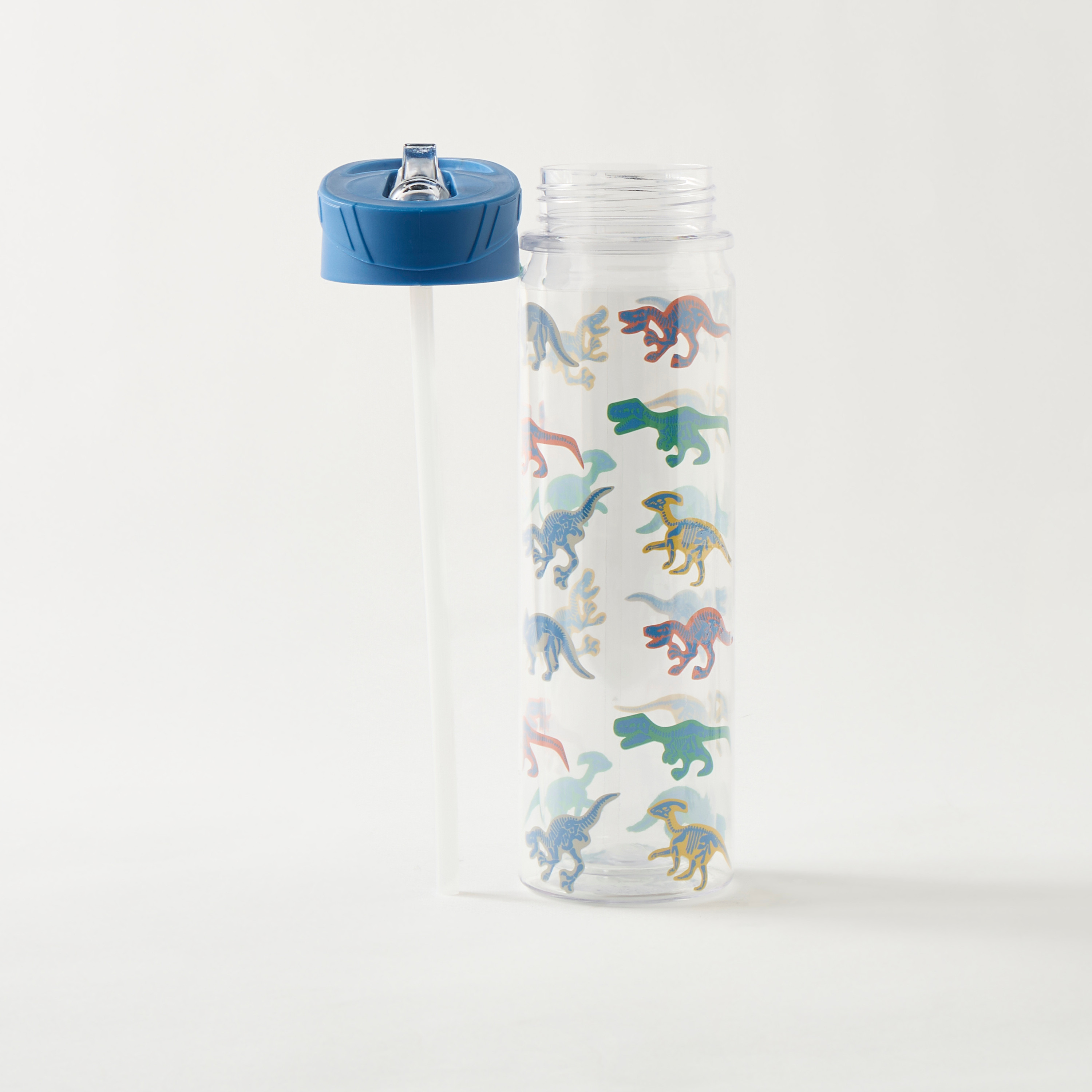 Dinosaur Print Sipper Water Bottle - 550 ml-school-waterbottles-image-2