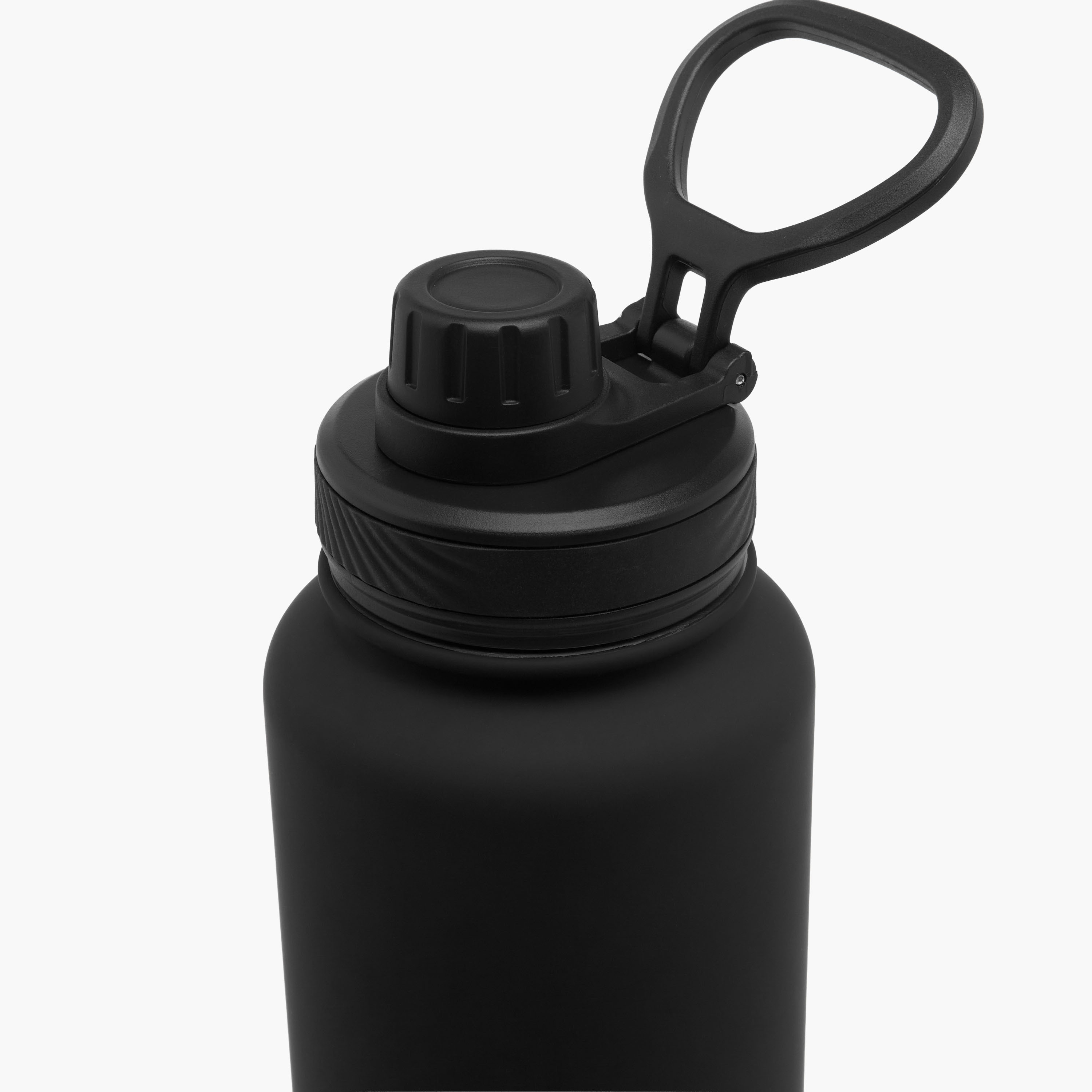 Solid Stainless Steel Sipper Water Bottle - 1 L-promo_LS20_OMN-image-3