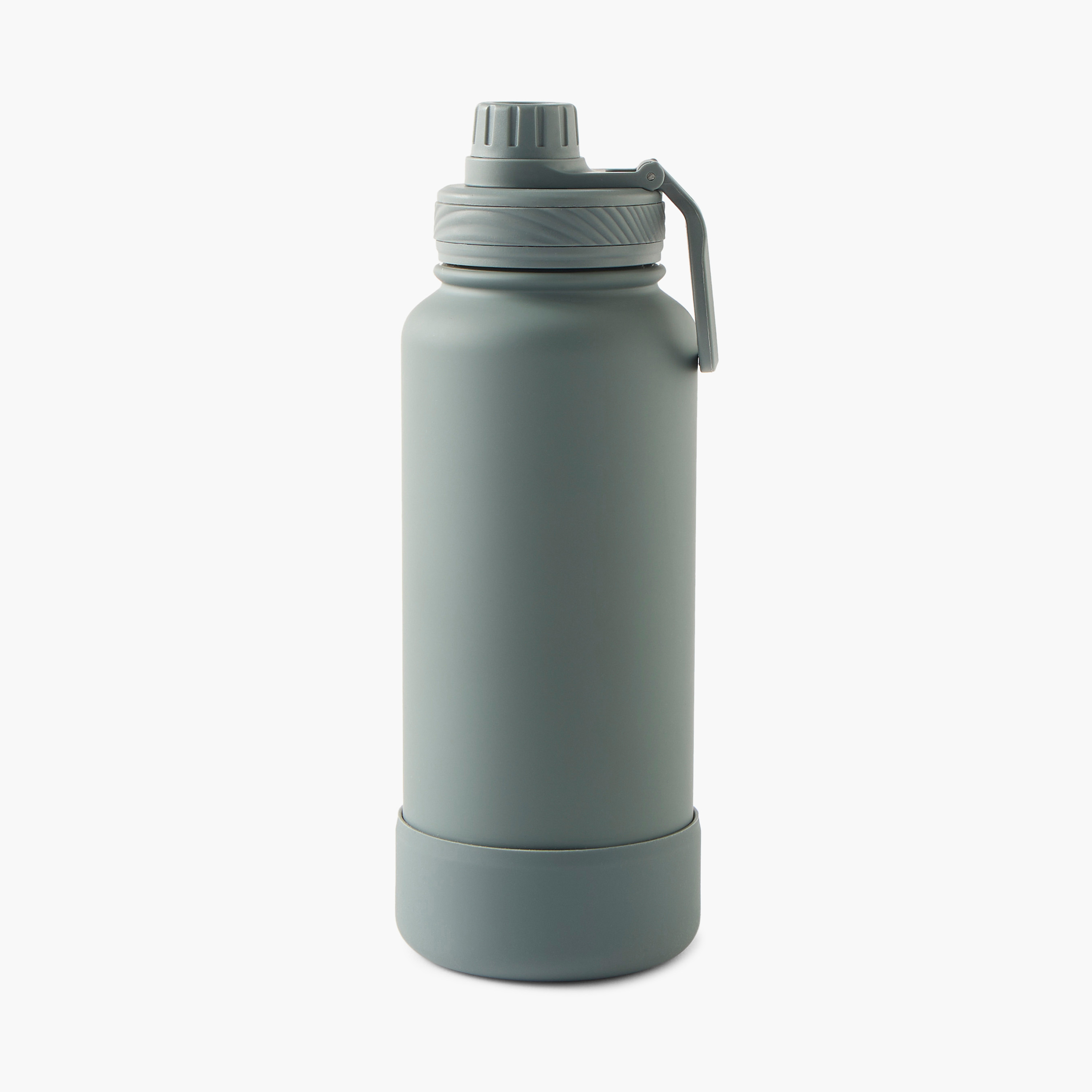Solid Stainless Steel Sipper Water Bottle - 1 L-school-waterbottles-image-1