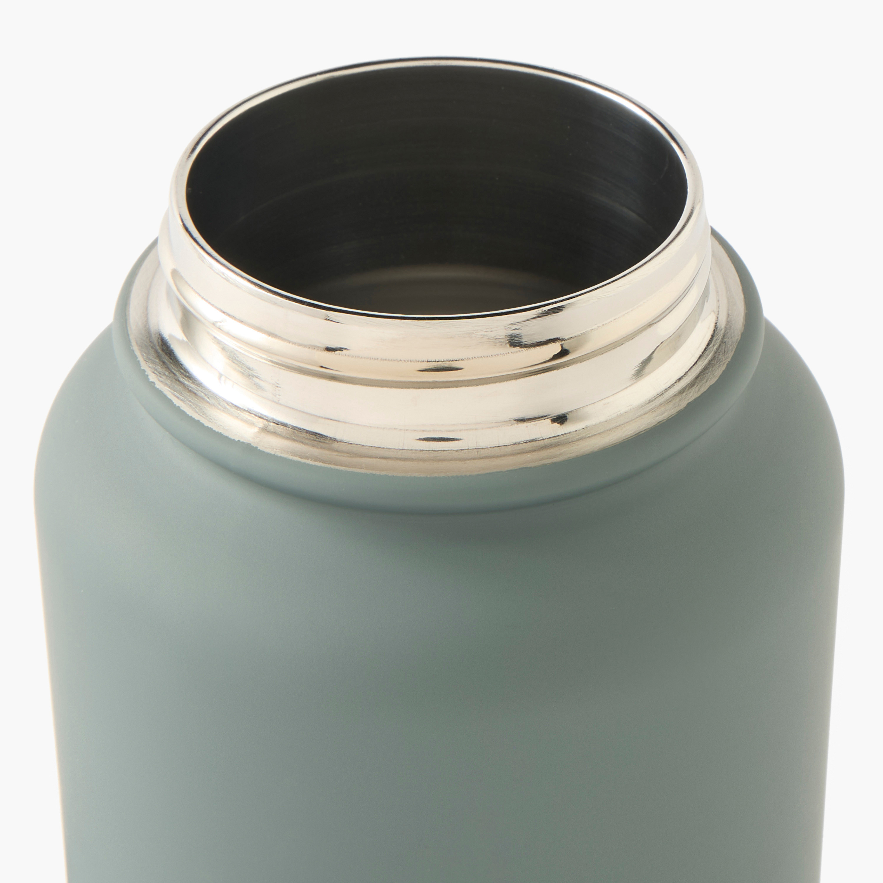 Solid Stainless Steel Sipper Water Bottle - 1 L-school-waterbottles-image-5