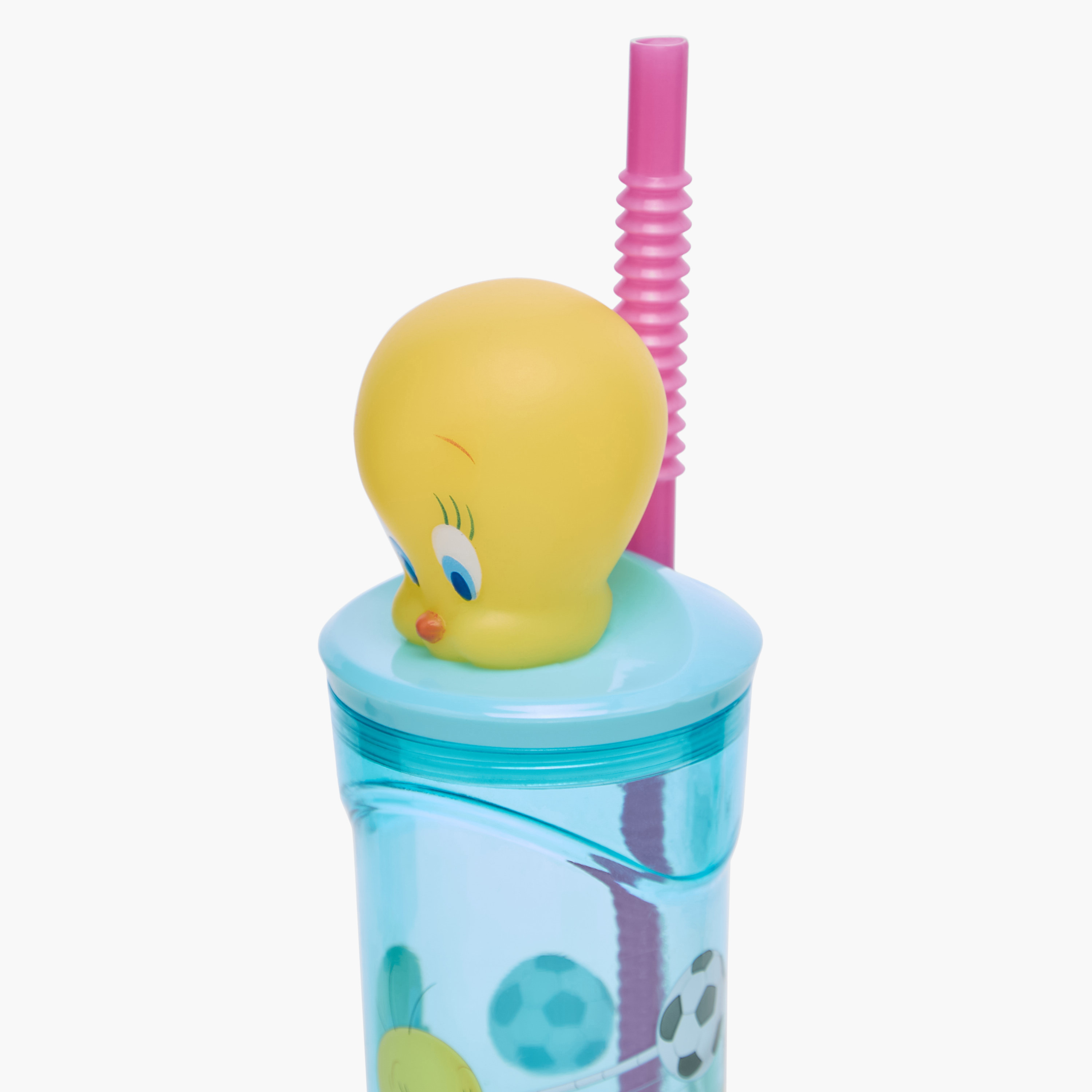 مج بقشّة وطبعات تويتي - 450 مل-household-dining-teaandcoffee-travelmugsandsippers-image-4