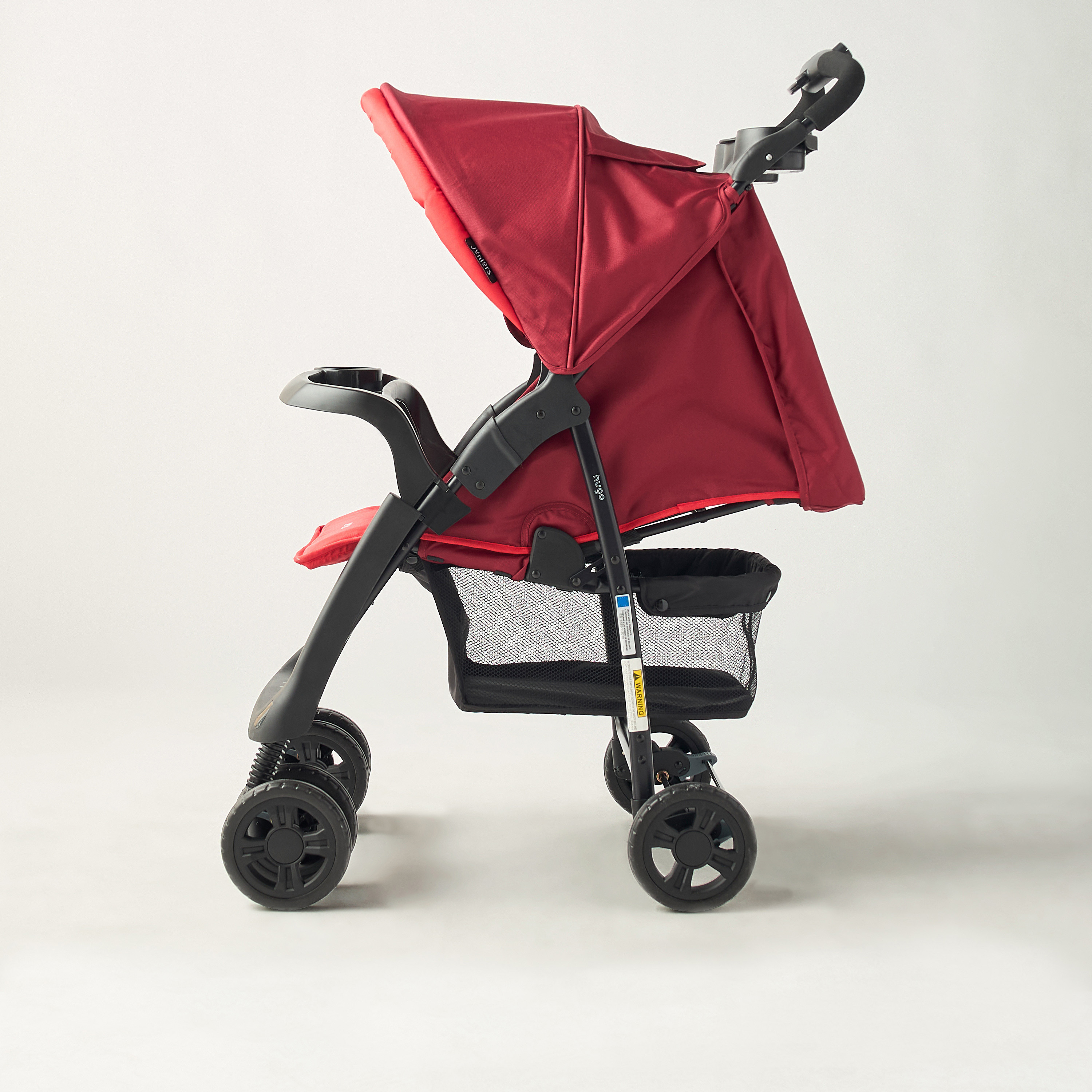 Juniors Hugo Stroller with Push Button Folding System, Metal Frame and Canopy-baby-gear-strollersandprams-strollers-image-3