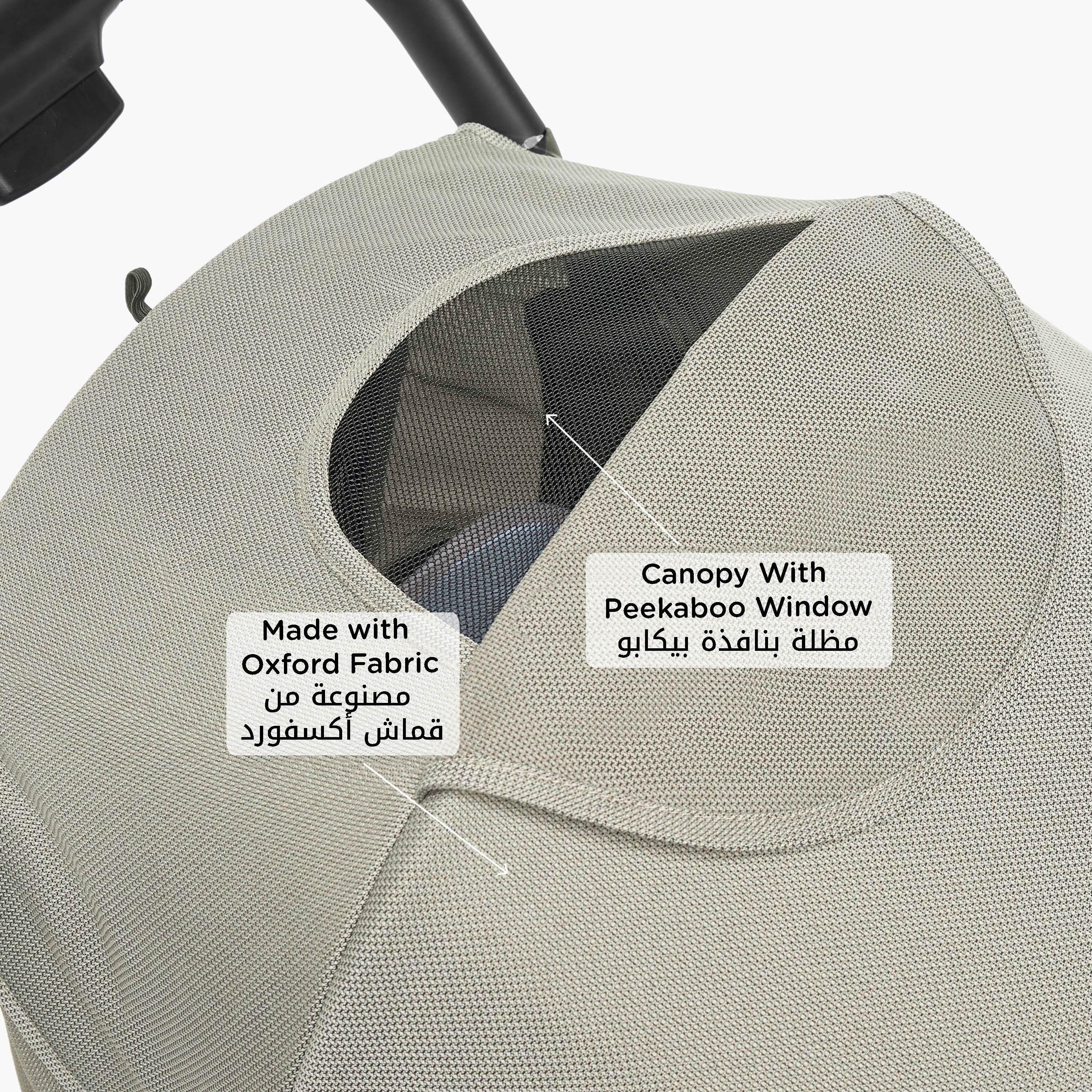 Giggles Pouch Cabin Approved Stroller with 3-Fold System, Aluminium Frame and Wheel Lock-baby-gear-strollersandprams-strollers-image-7